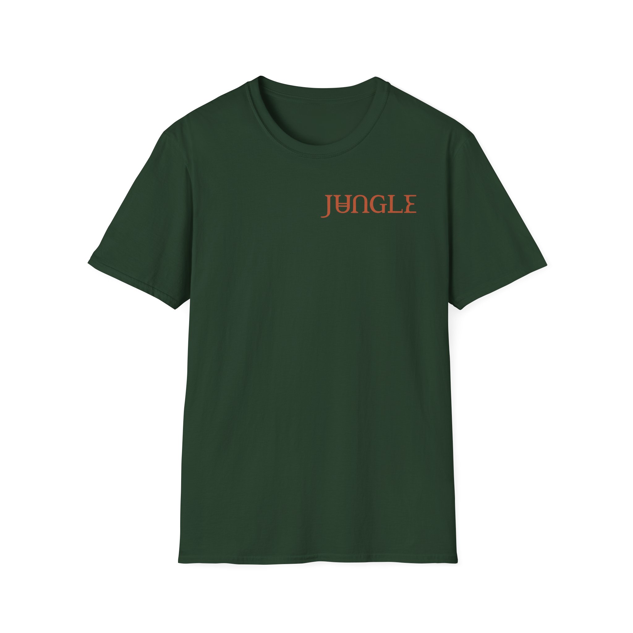 Jungle / Volcano Paradise Stamp Unisex Softstyle T-Shirt