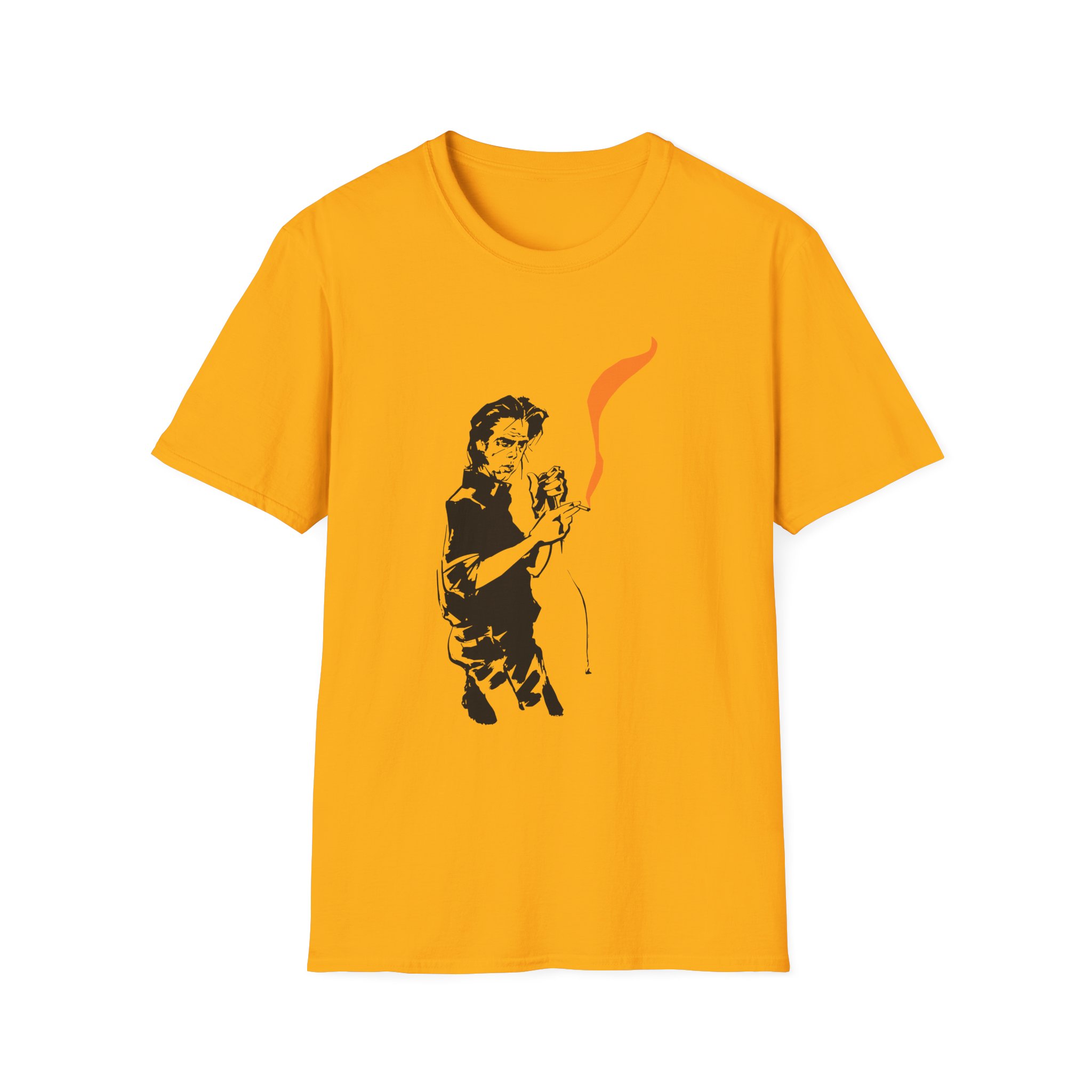 Nick Cave Smoking Unisex Softstyle T-Shirt