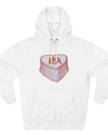 Rosalia Rr Cake Three-Panel Fleece Hoodie