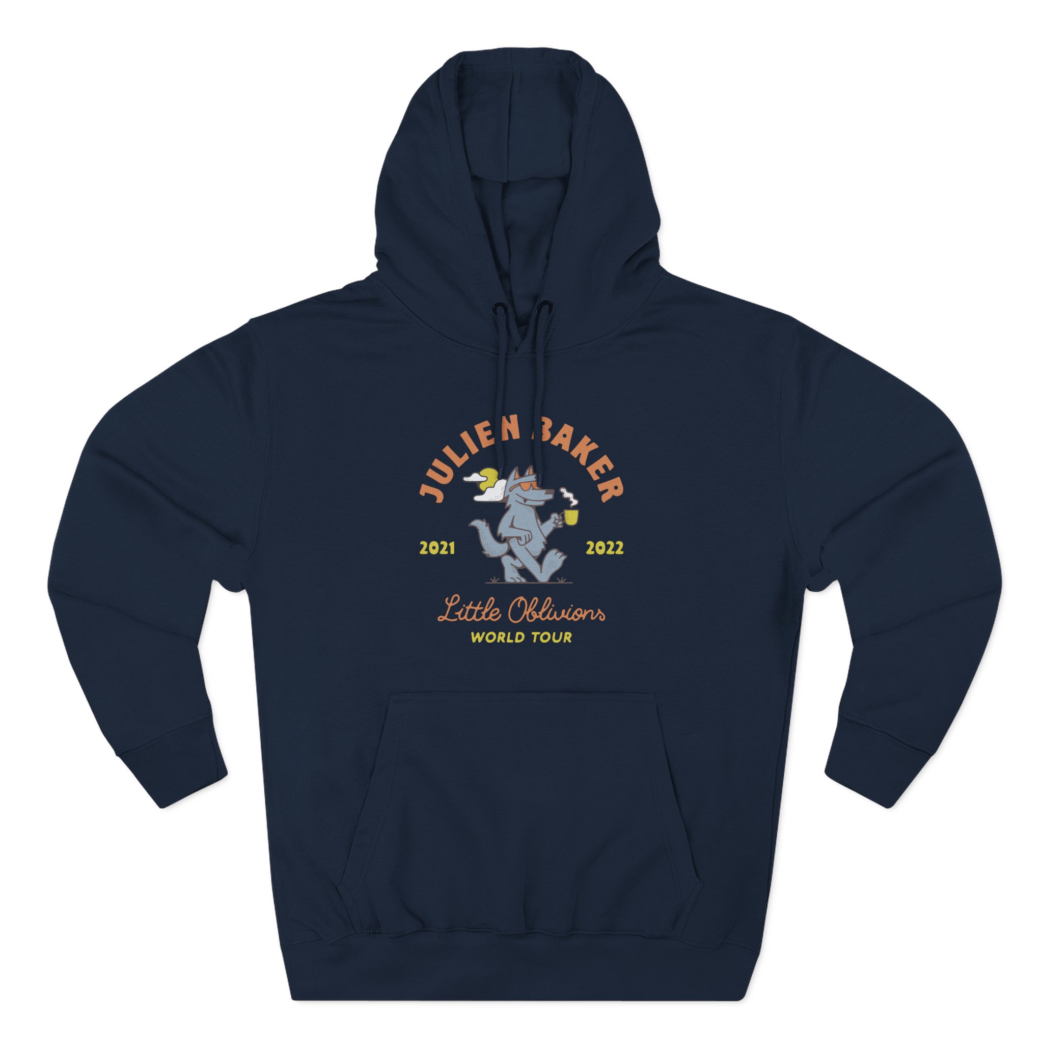 Julien Baker Little Oblivions World Tour Three-Panel Fleece Hoodie