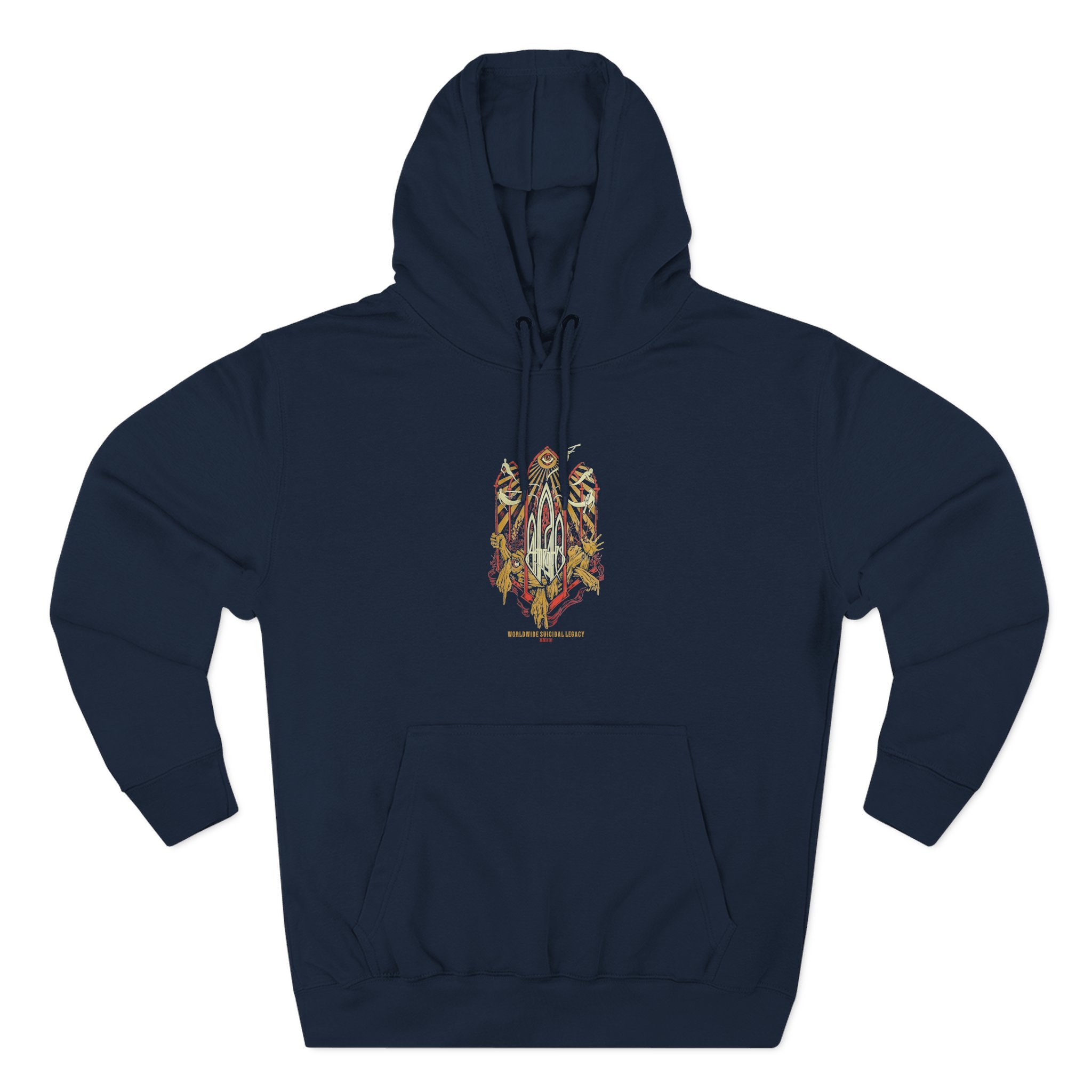 At the Gates Suicidal Legacy Three-panel Fleece Hoodie