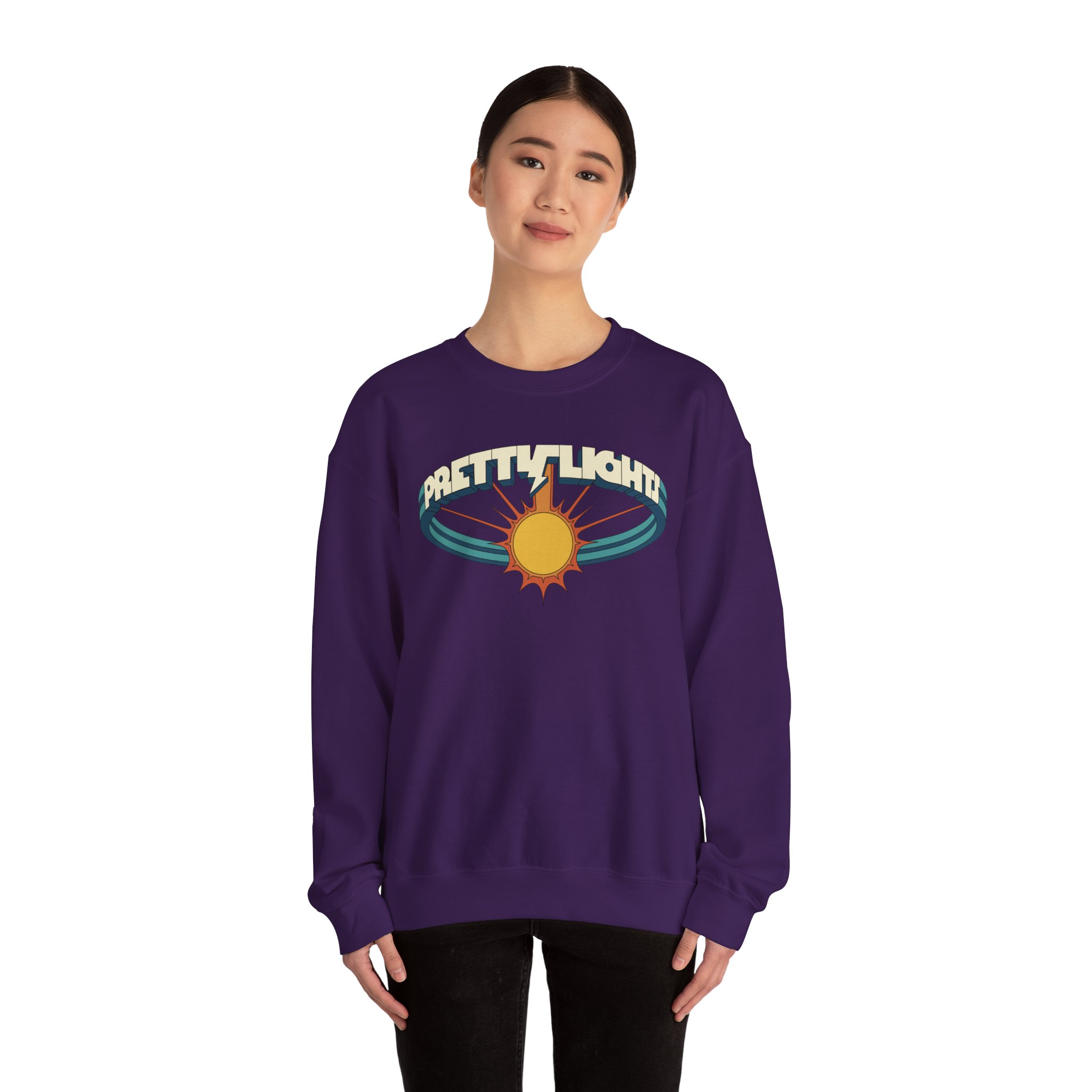 Pretty Lights Portal Unisex Heavy Blendâ„¢ Crewneck Sweatshirt