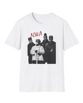 NWA Rap Unisex Softstyle T-Shirt