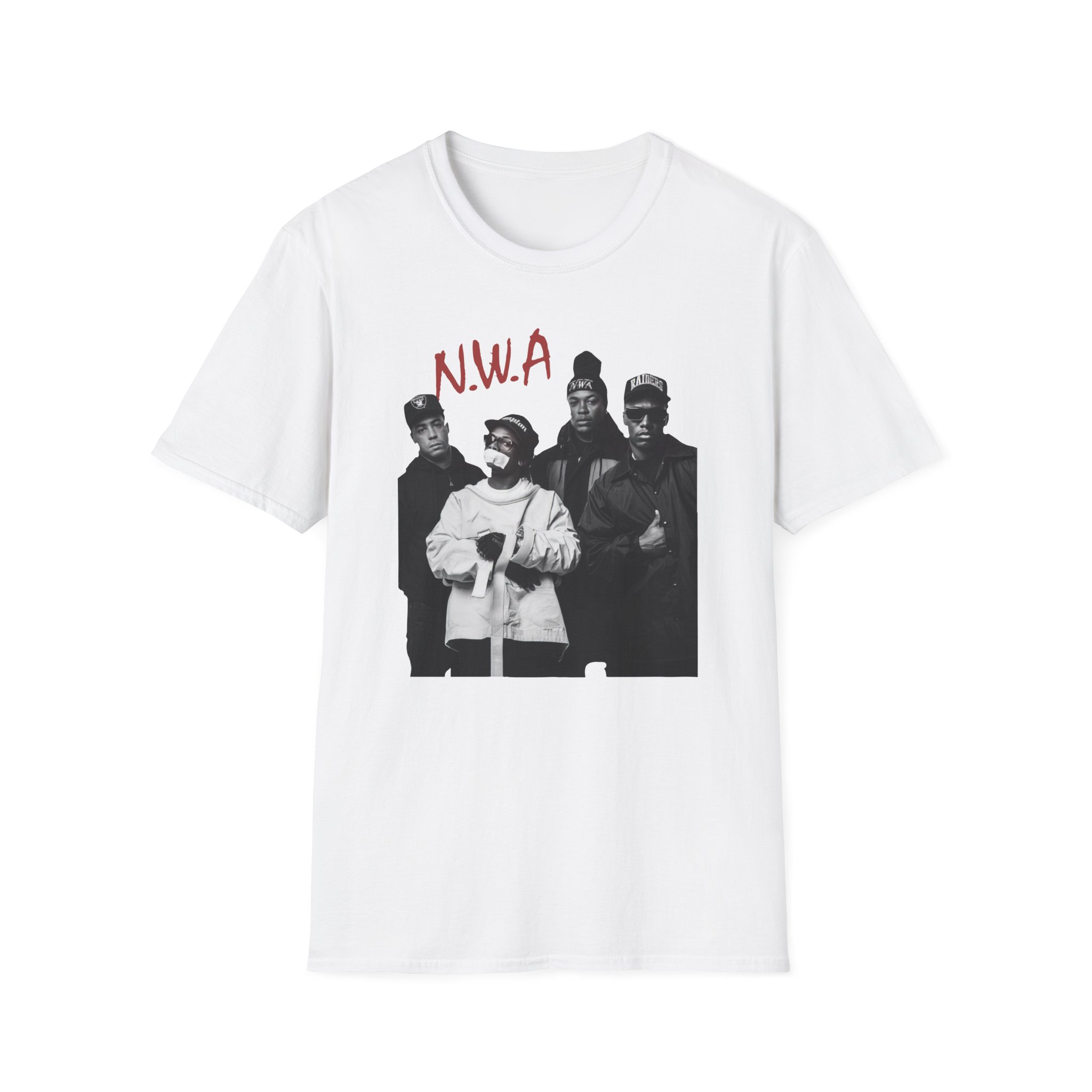 NWA Rap Unisex Softstyle T-Shirt