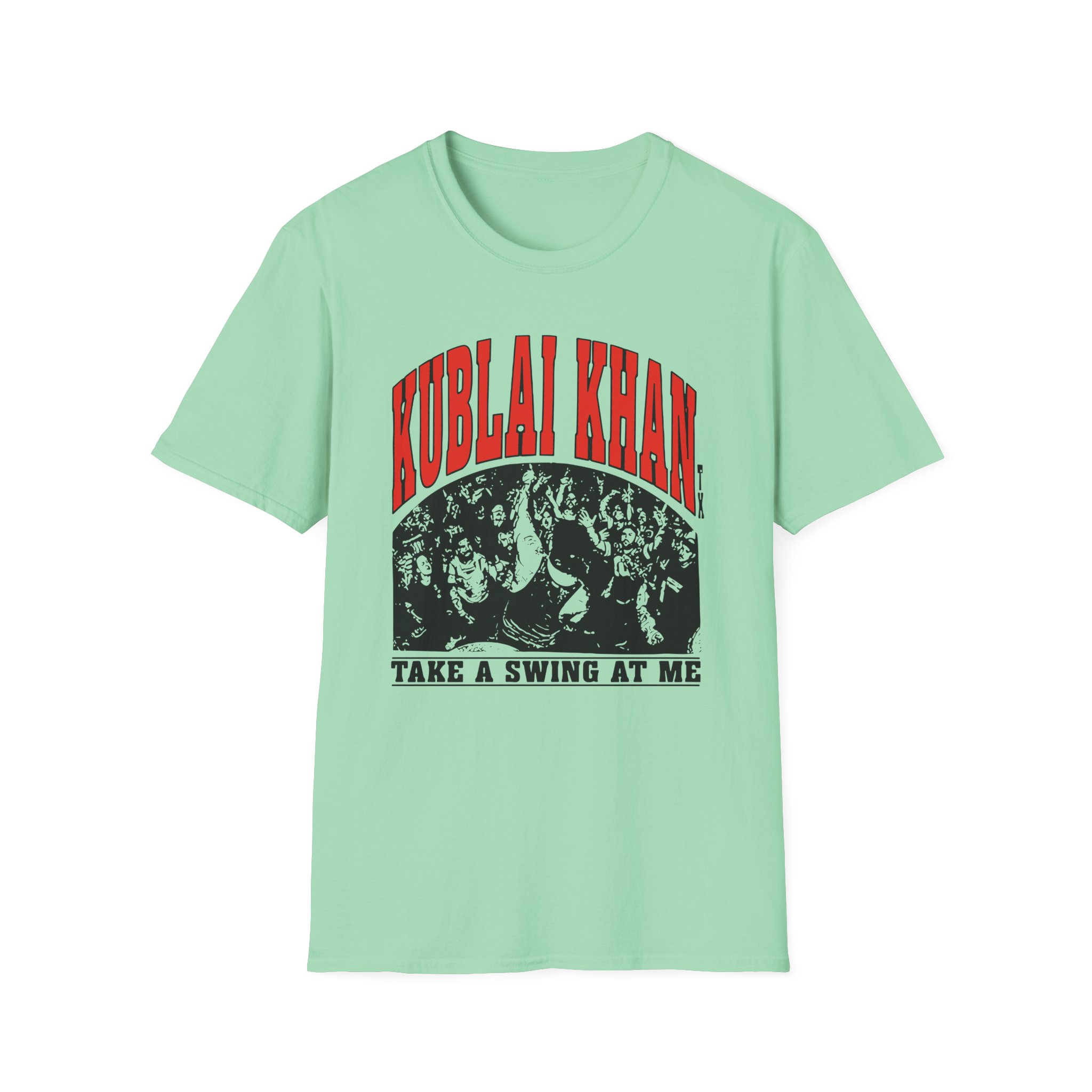 Kublai Khan - Take a Swing at Me Unisex Softstyle T-Shirt