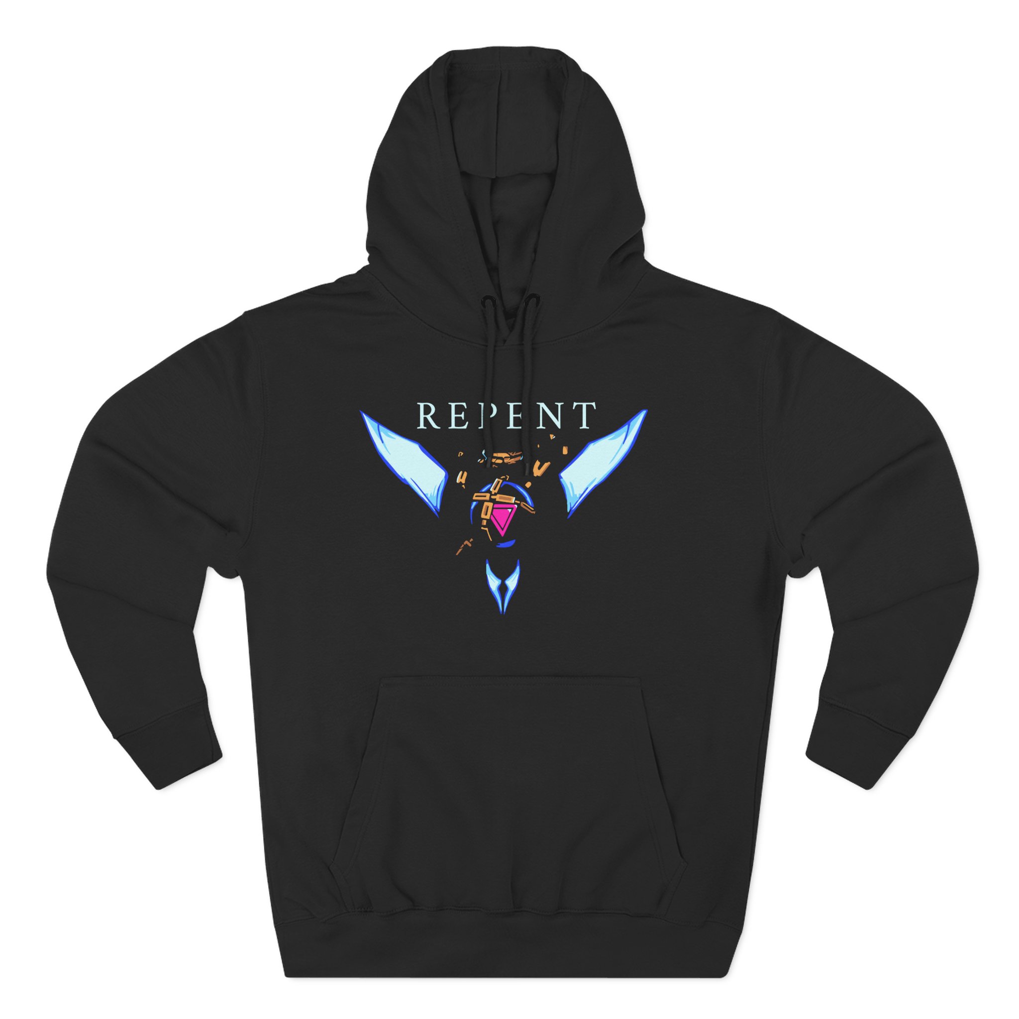Ultrakill Repent Three-Panel Fleece Hoodie