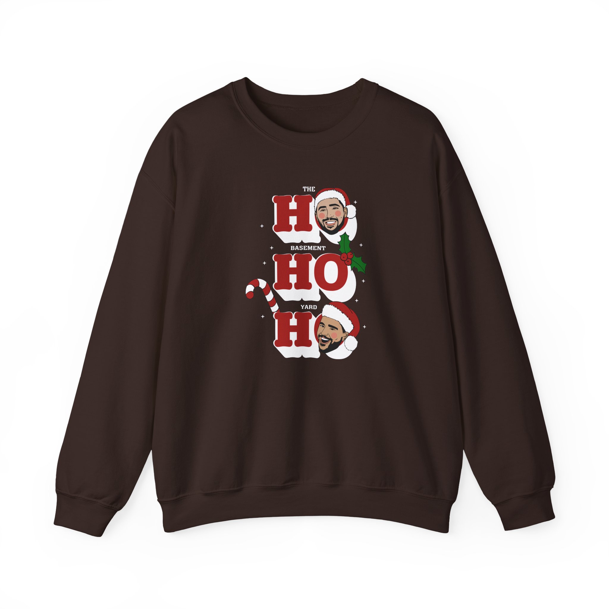 Ho Ho Ho Basement Yard Unisex Heavy Blendâ„¢ Crewneck Sweatshirt