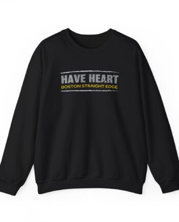Have Heart Boston Straight Edge Unisex Heavy Blend™ Crewneck Sweatshirt
