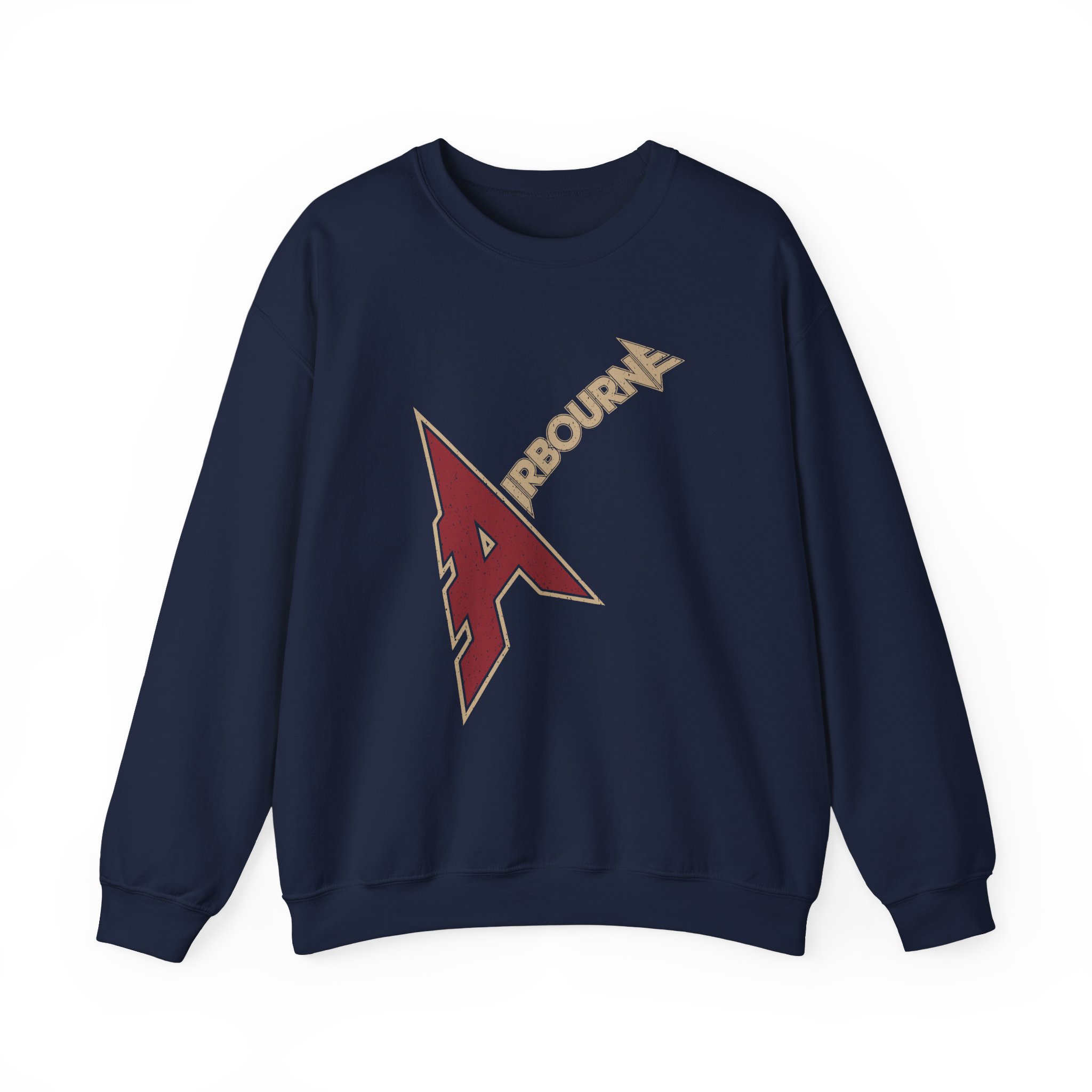 Airbourne Airbourne - a Logo Unisex Heavy Blendâ„¢ Crewneck Sweatshirt