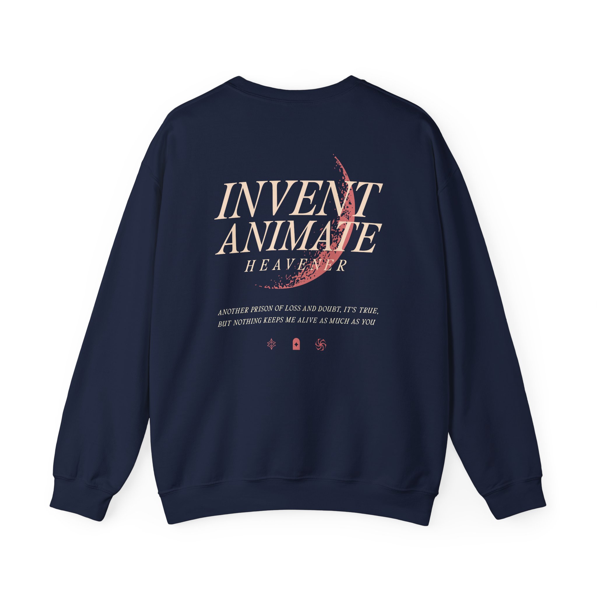 Invent Animate Band Unisex Heavy Blendâ„¢ Crewneck Sweatshirt
