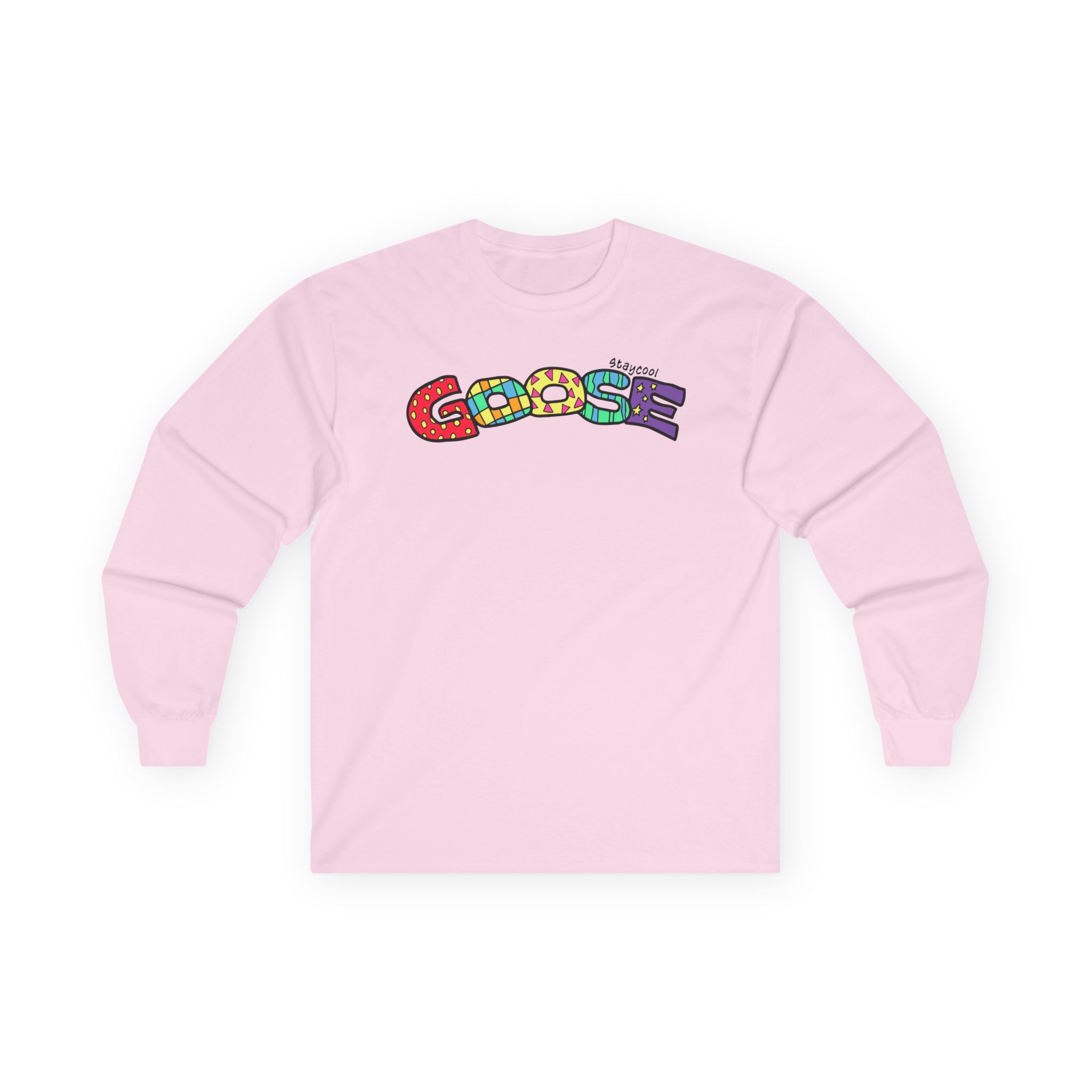Goose x Staycool Rainbow Unisex Ultra Cotton Long Sleeve Tee