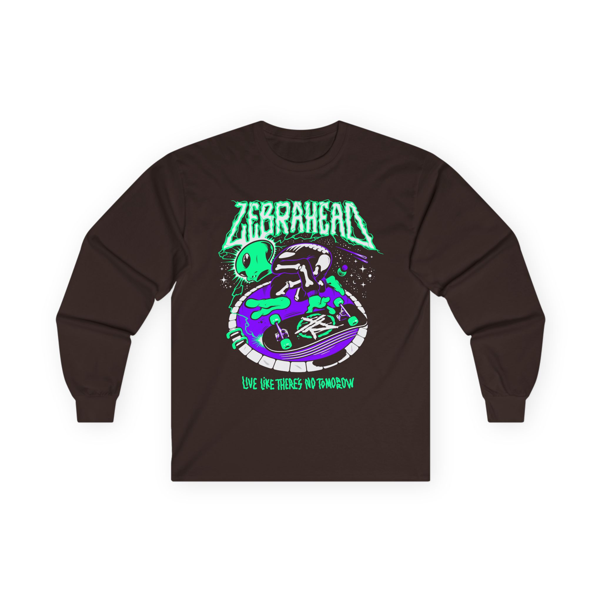 Zebrahead Alien Unisex Ultra Cotton Long Sleeve Tee