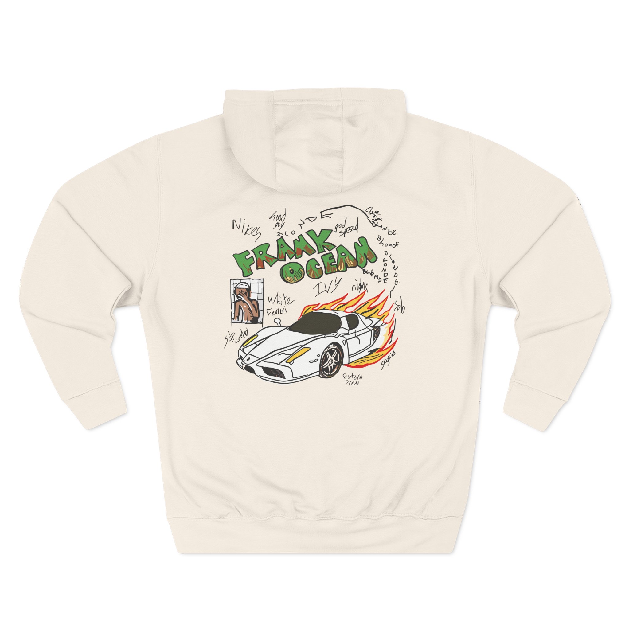 Frank Ocean Blond Art Three-Panel Fleece Hoodie