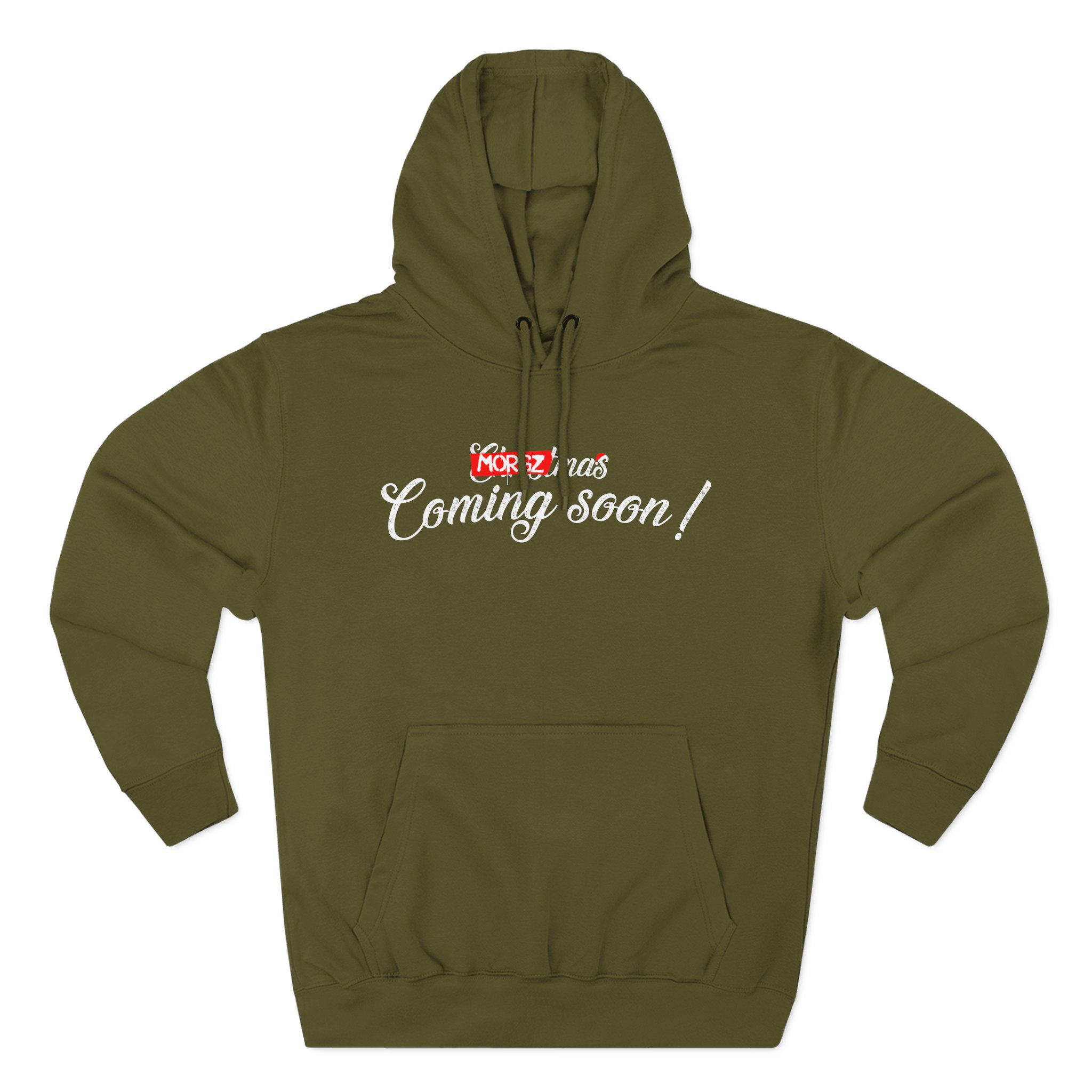 Morgz Christmas Three-Panel Fleece Hoodie