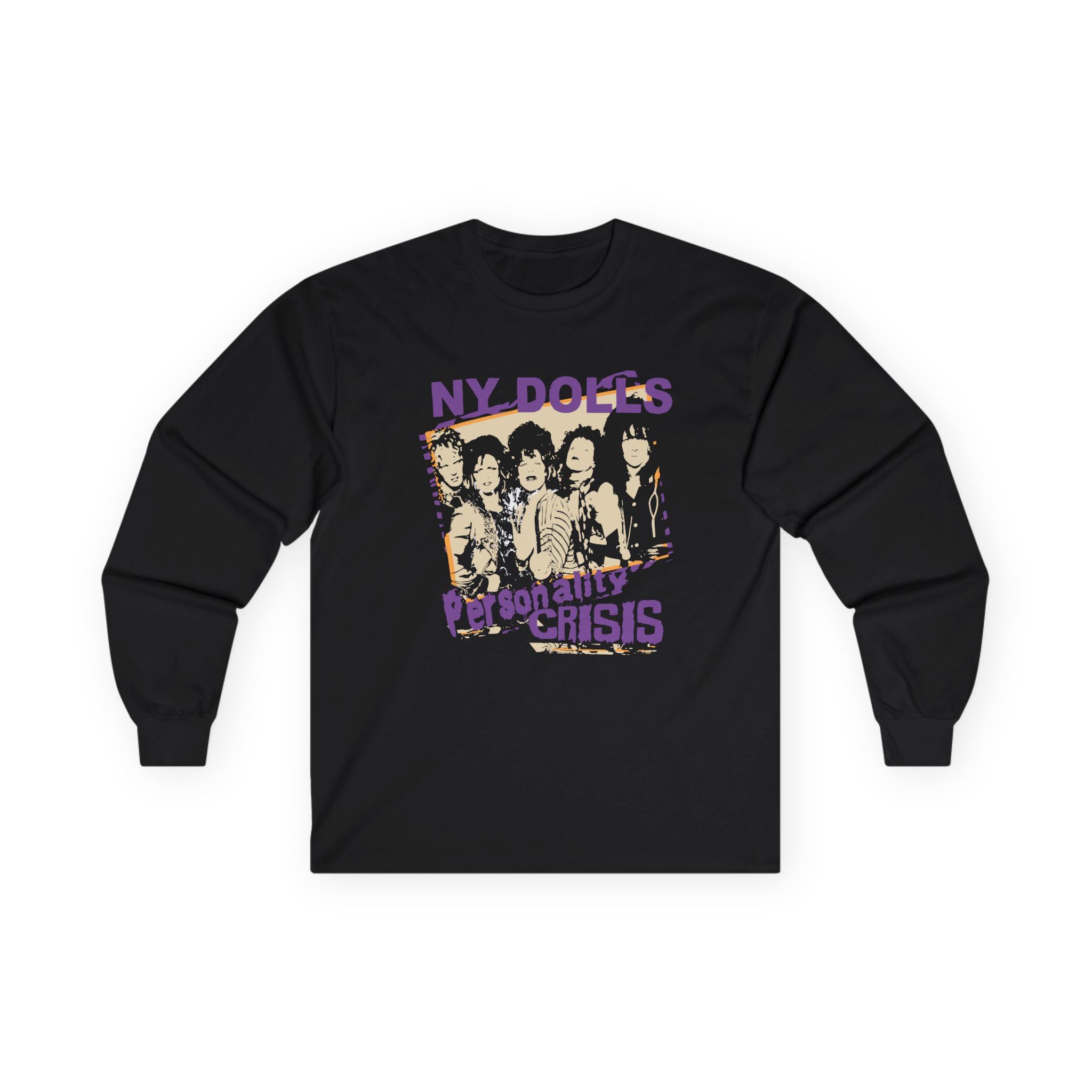 New York Dolls Personality Crisis Unisex Ultra Cotton Long Sleeve Tee