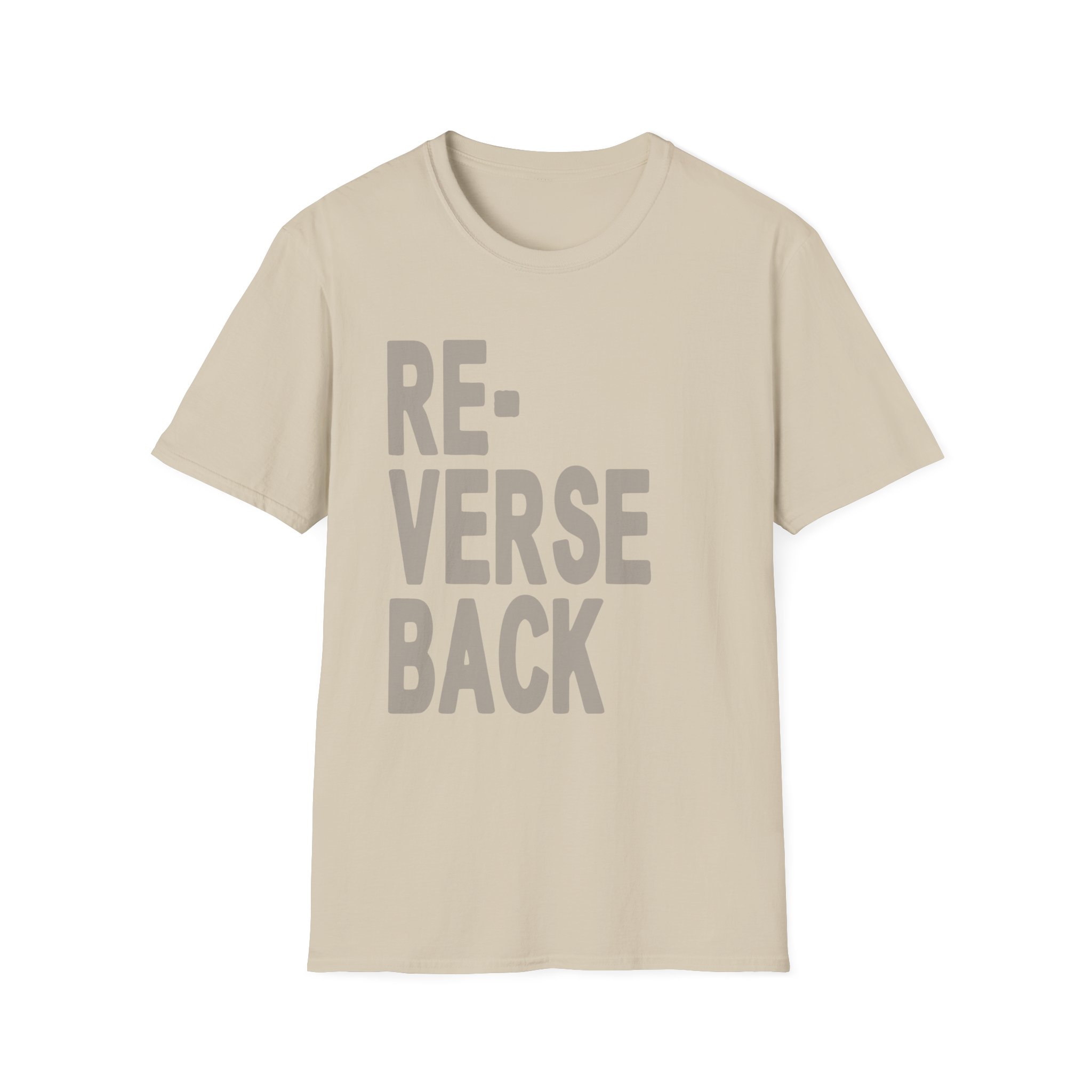Armchair Expert Reverse Back Unisex Softstyle T-Shirt