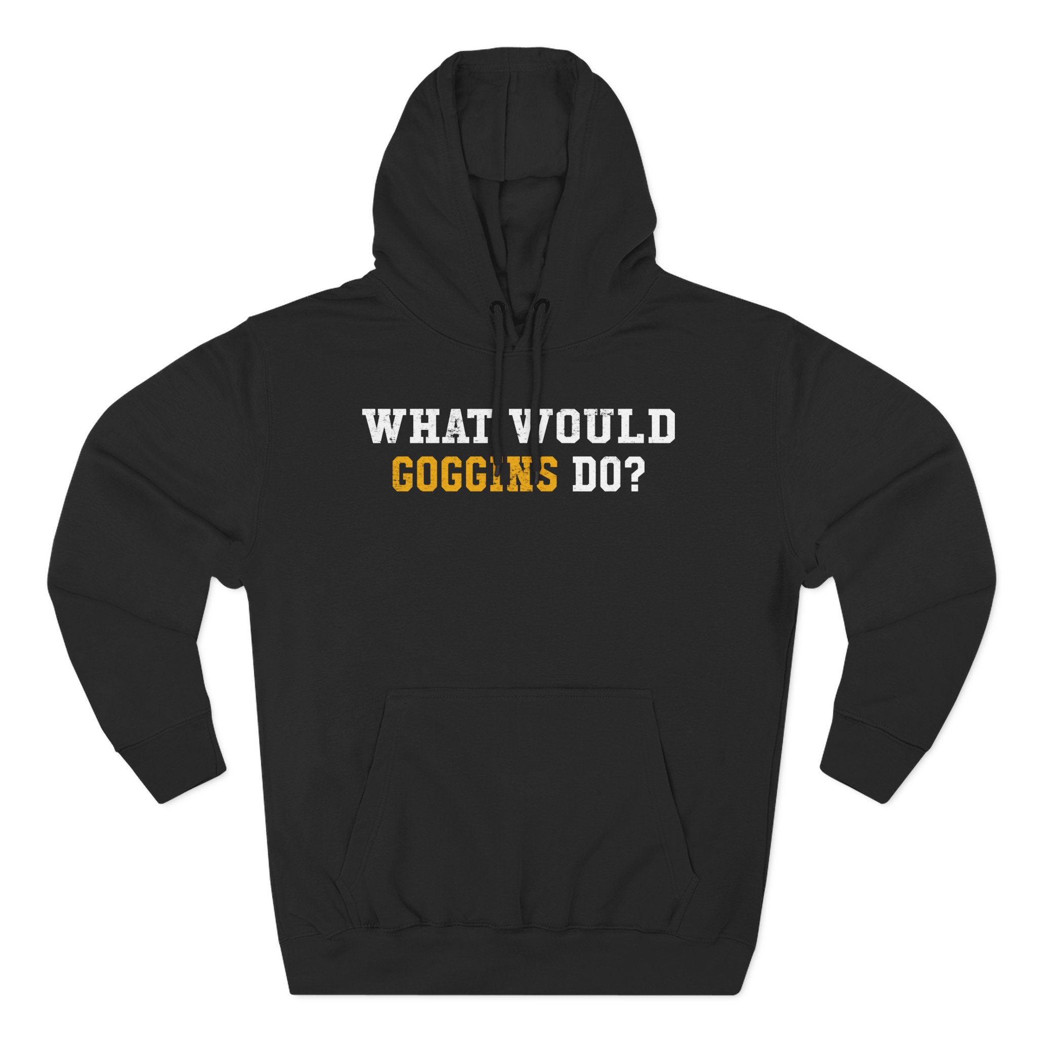 David Goggins What Would Goggins Do Three-Panel Fleece Hoodie