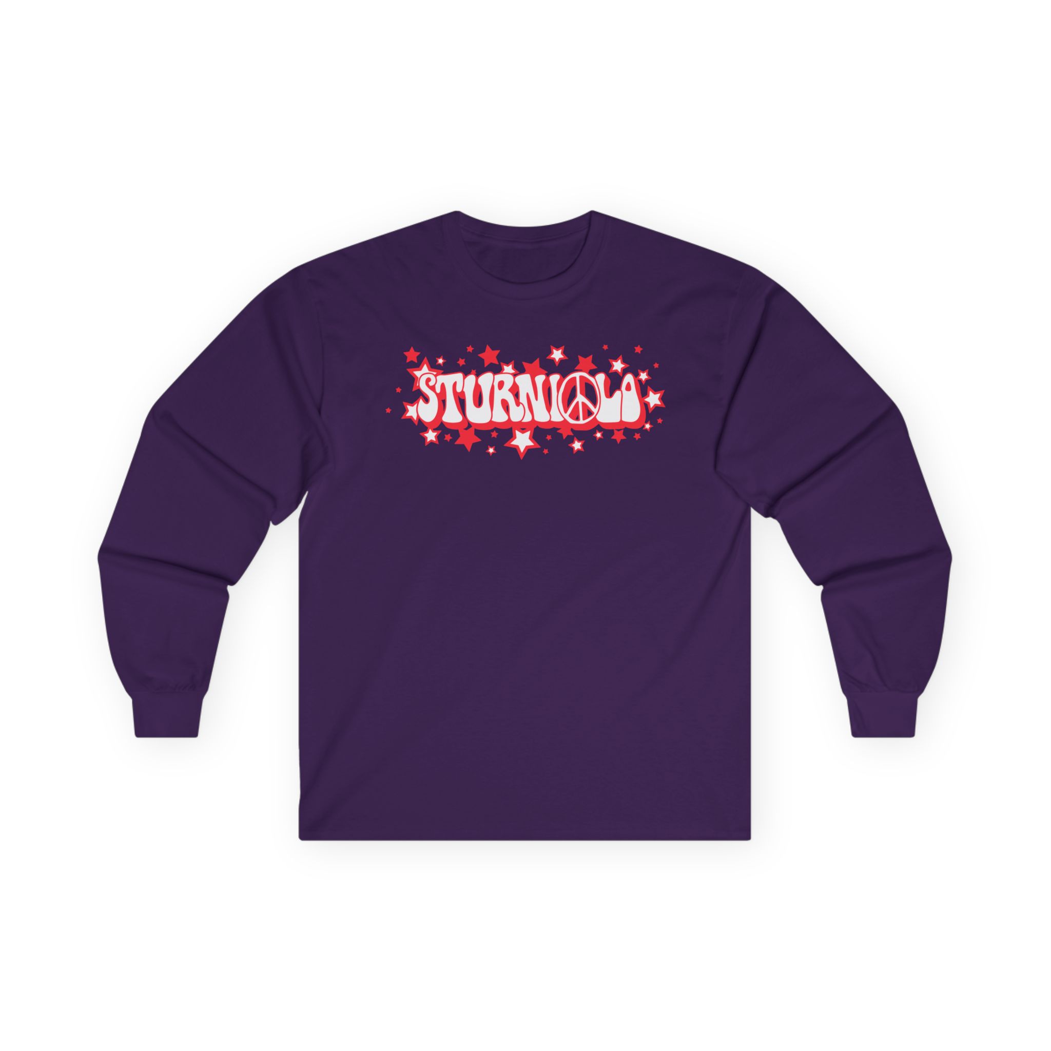 Sturniolo Peace & Stars Unisex Ultra Cotton Long Sleeve Tee