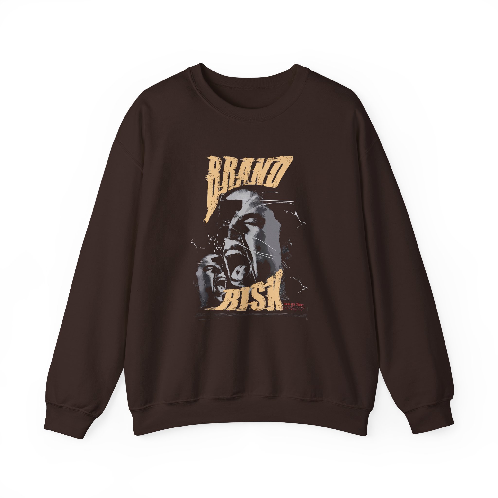 Adin Ross Brand Risk Unisex Heavy Blendâ„¢ Crewneck Sweatshirt