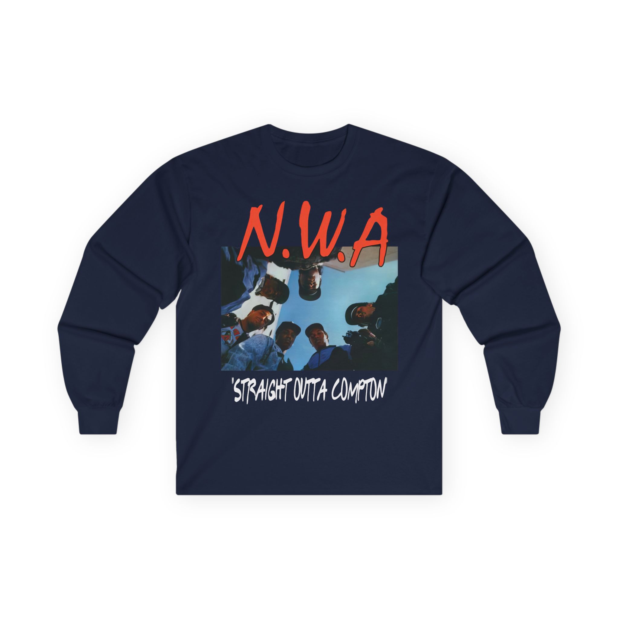 NWA Straight Outta Compton Unisex Ultra Cotton Long Sleeve Tee
