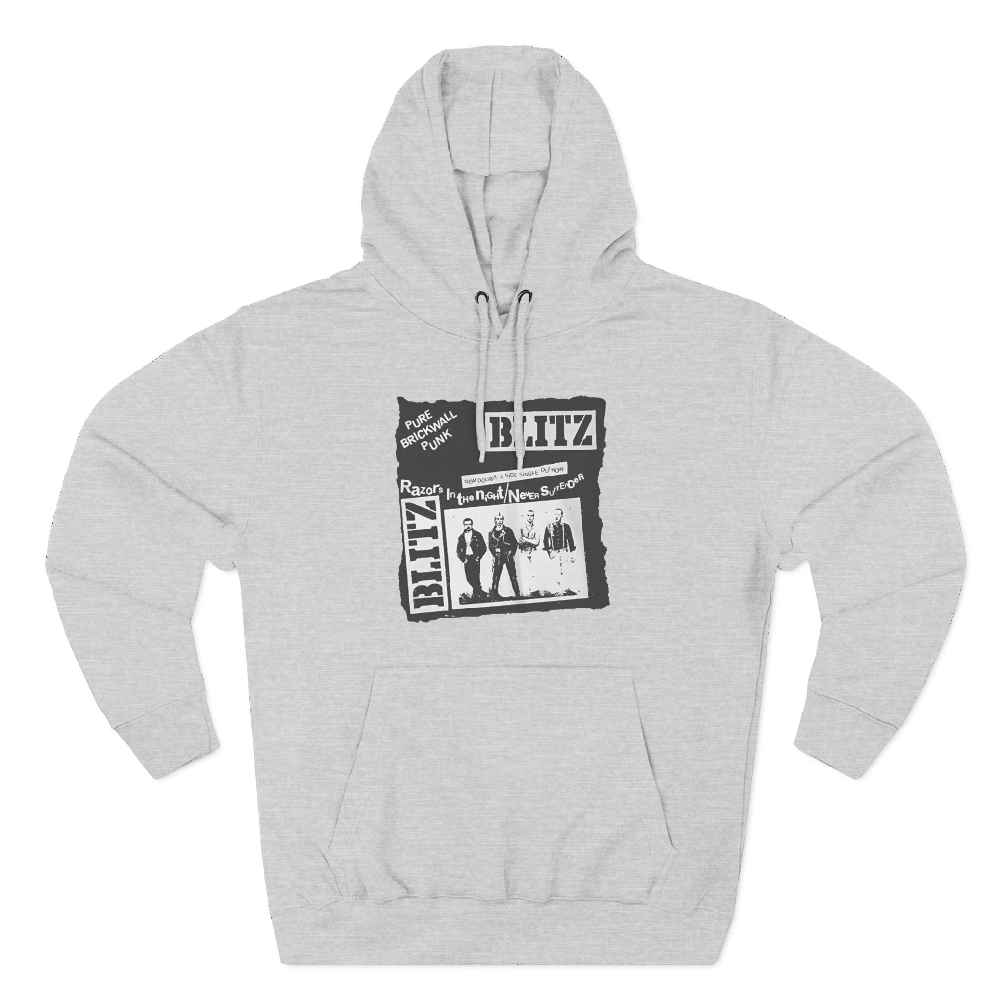 Blitz Pure Brick Wall Three-Panel Fleece Hoodie