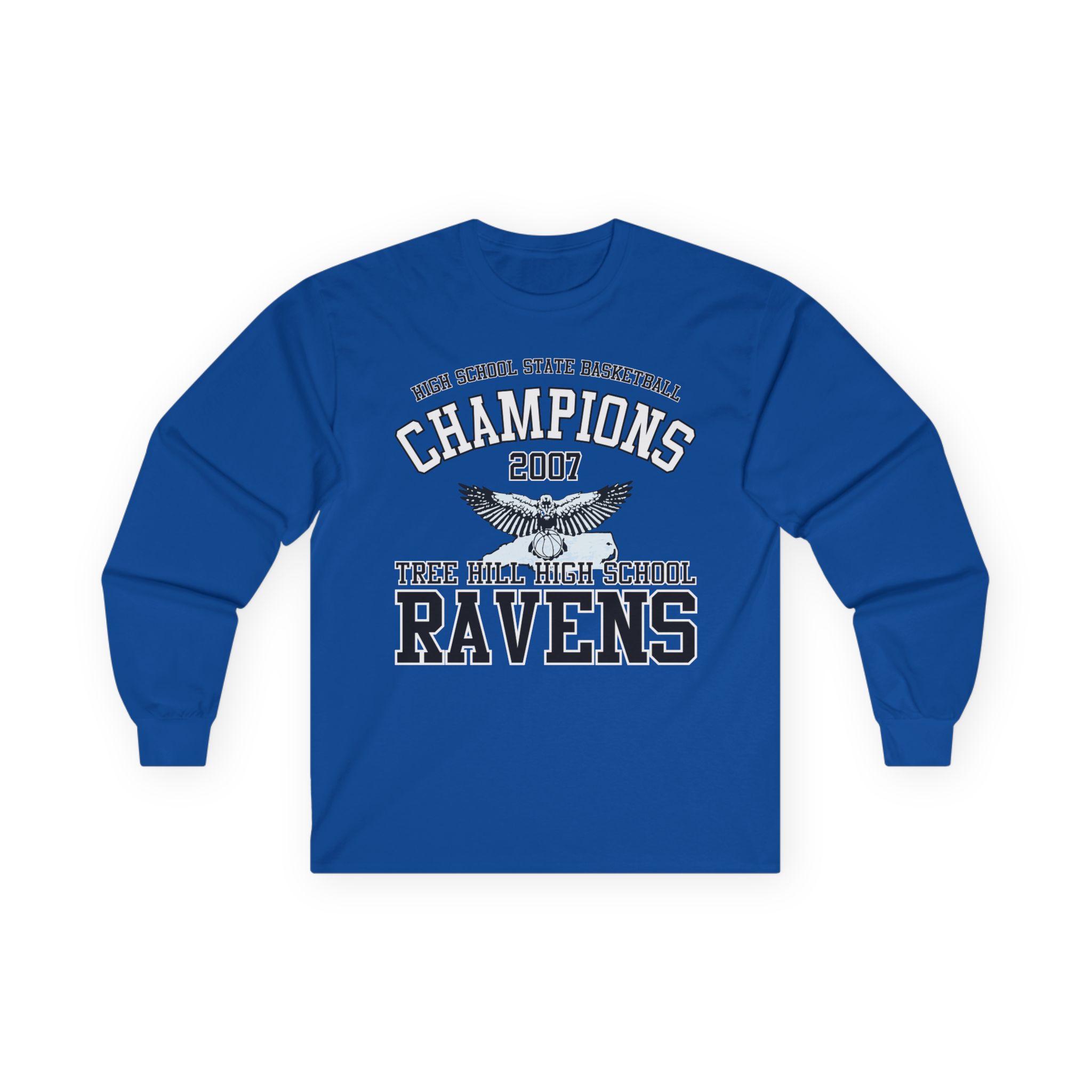 Tree Hill Ravens High School Champions One Tree Hill Unisex Ultra Cotton Long Sleeve Tee