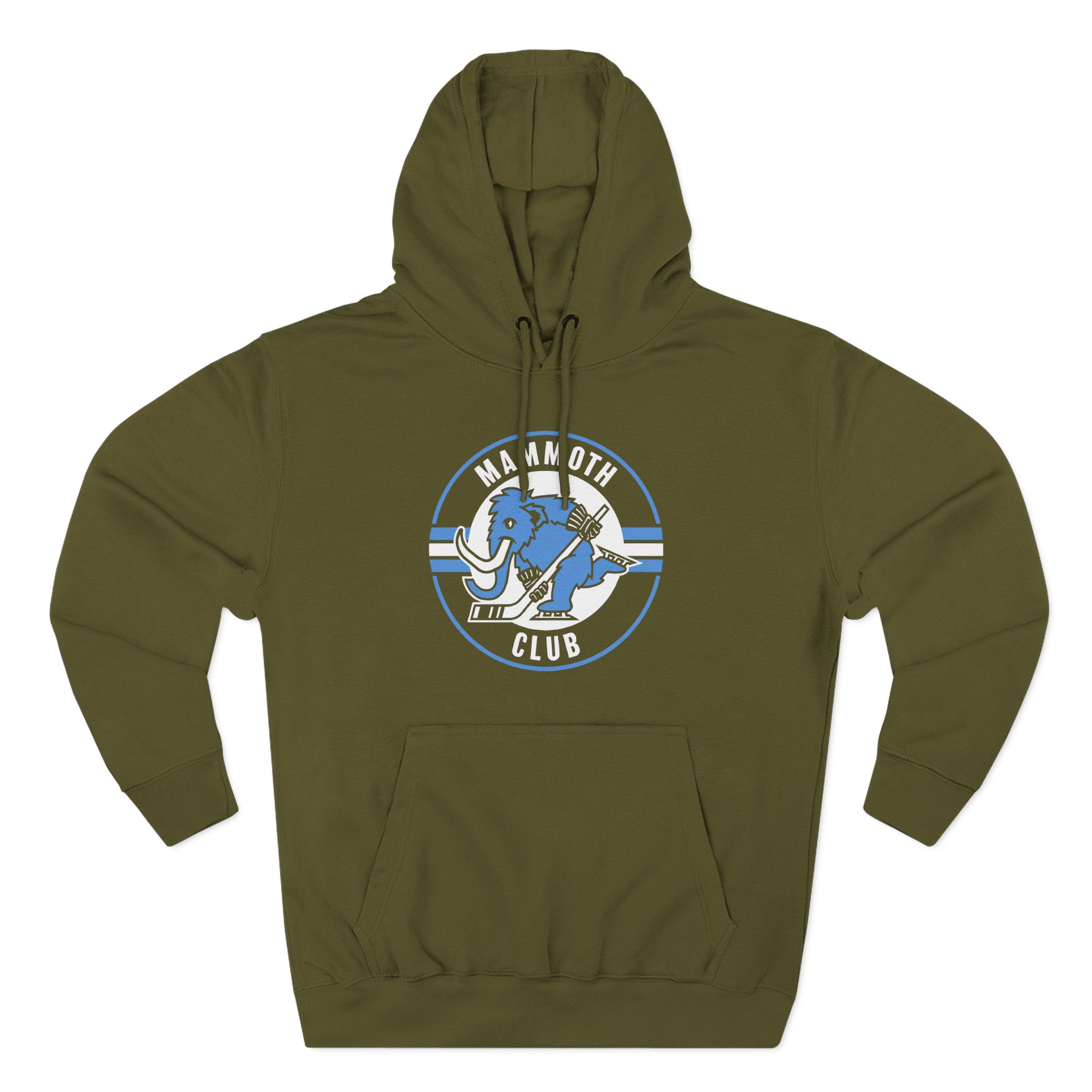 Mammoth Club Hockey Logo Three-Panel Fleece Hoodie