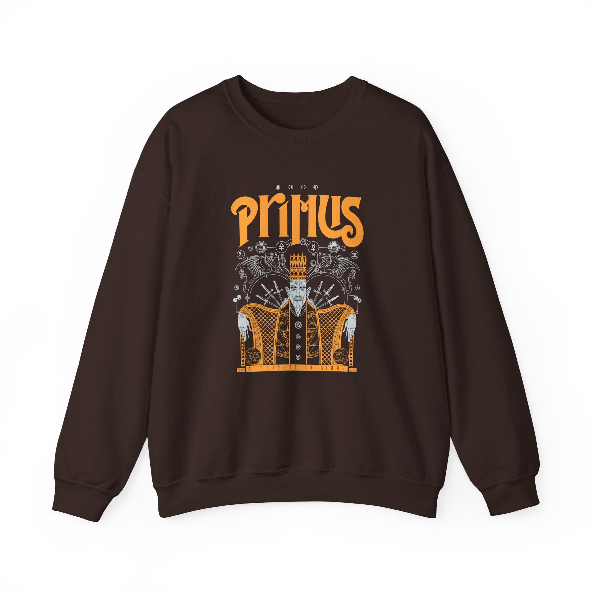Primus Sword King Tour Unisex Heavy Blendâ„¢ Crewneck Sweatshirt