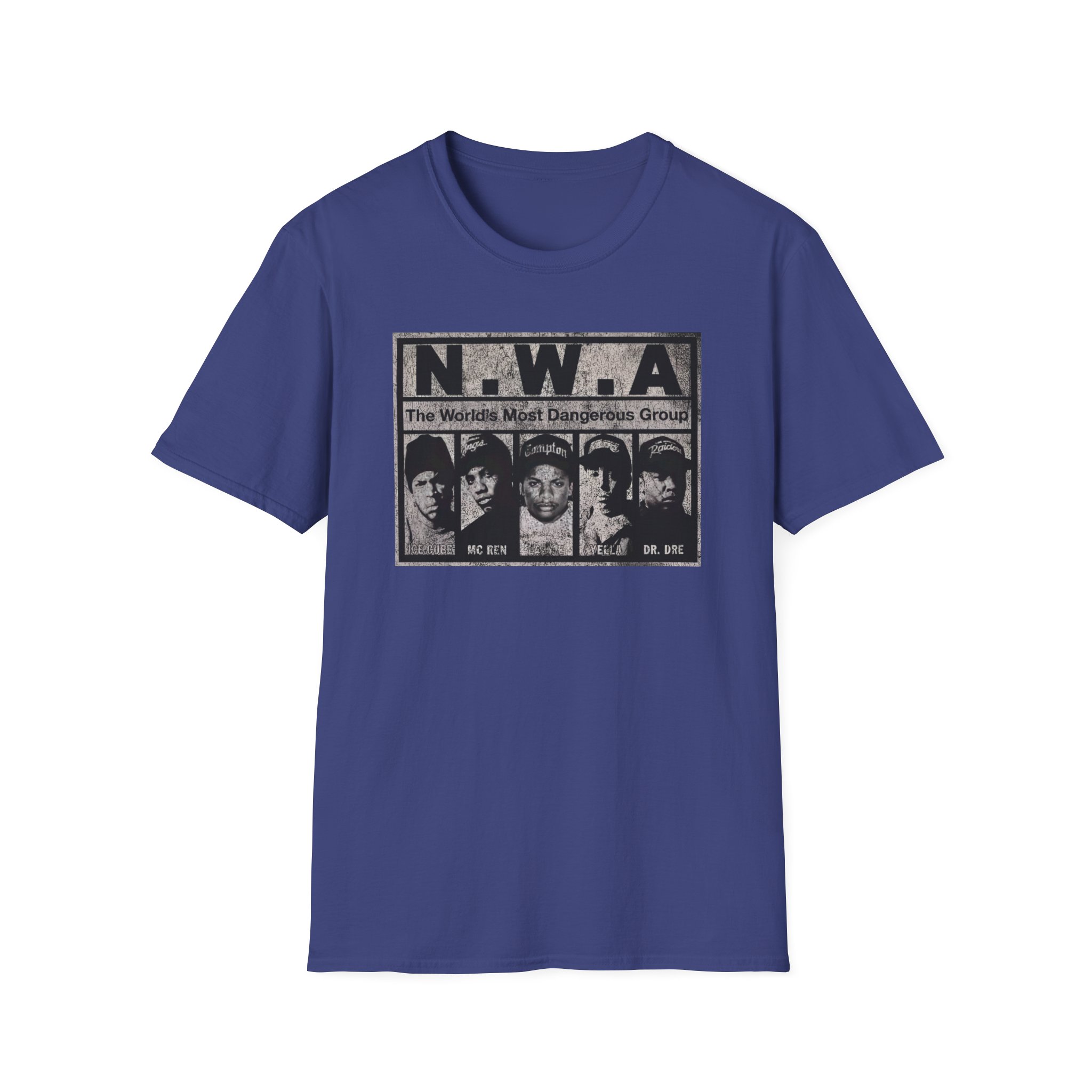 NWA The World's Most Dangerous Group Unisex Softstyle T-Shirt