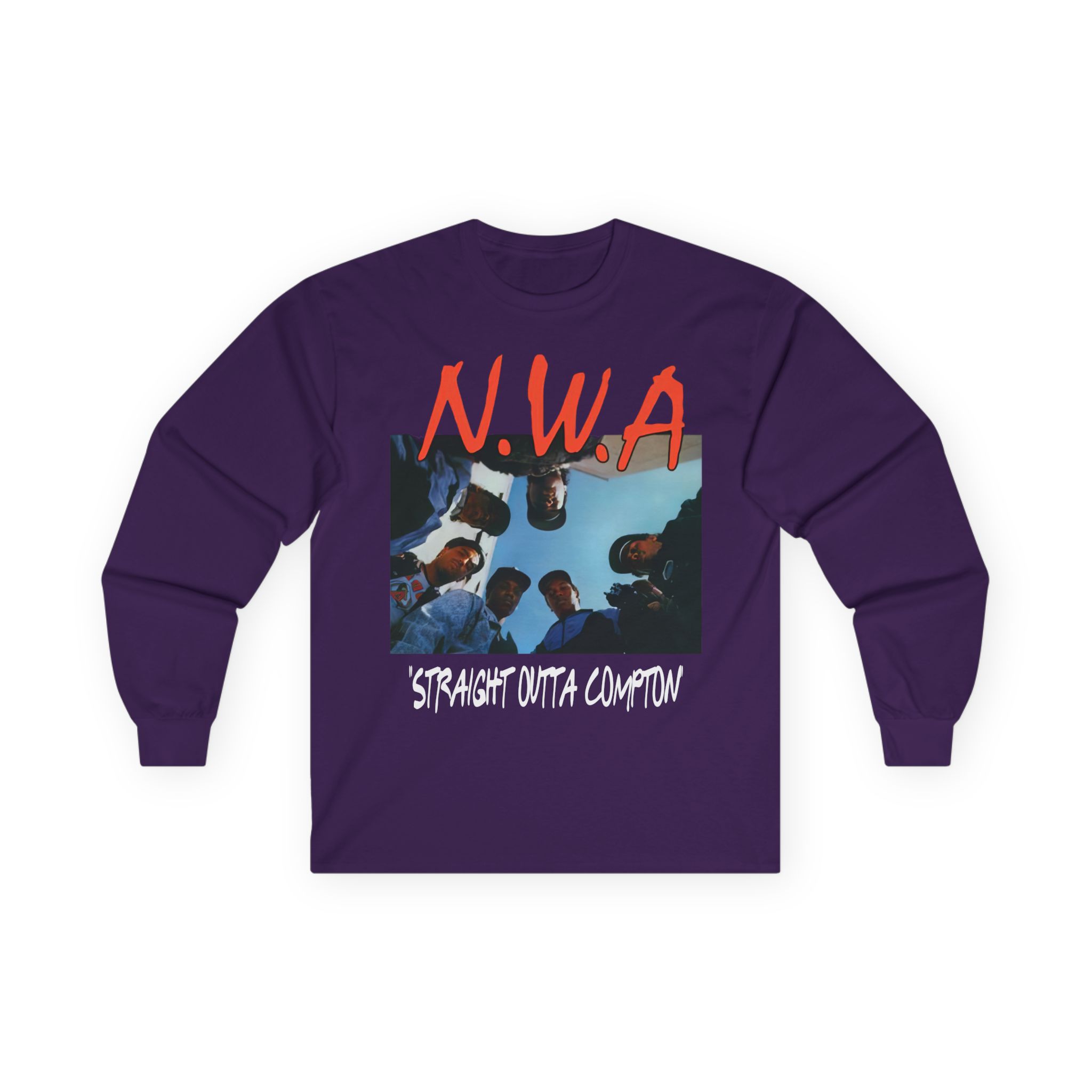 NWA Straight Outta Compton Unisex Ultra Cotton Long Sleeve Tee