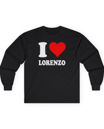 I Love Lorenzo Unisex Ultra Cotton Long Sleeve Tee