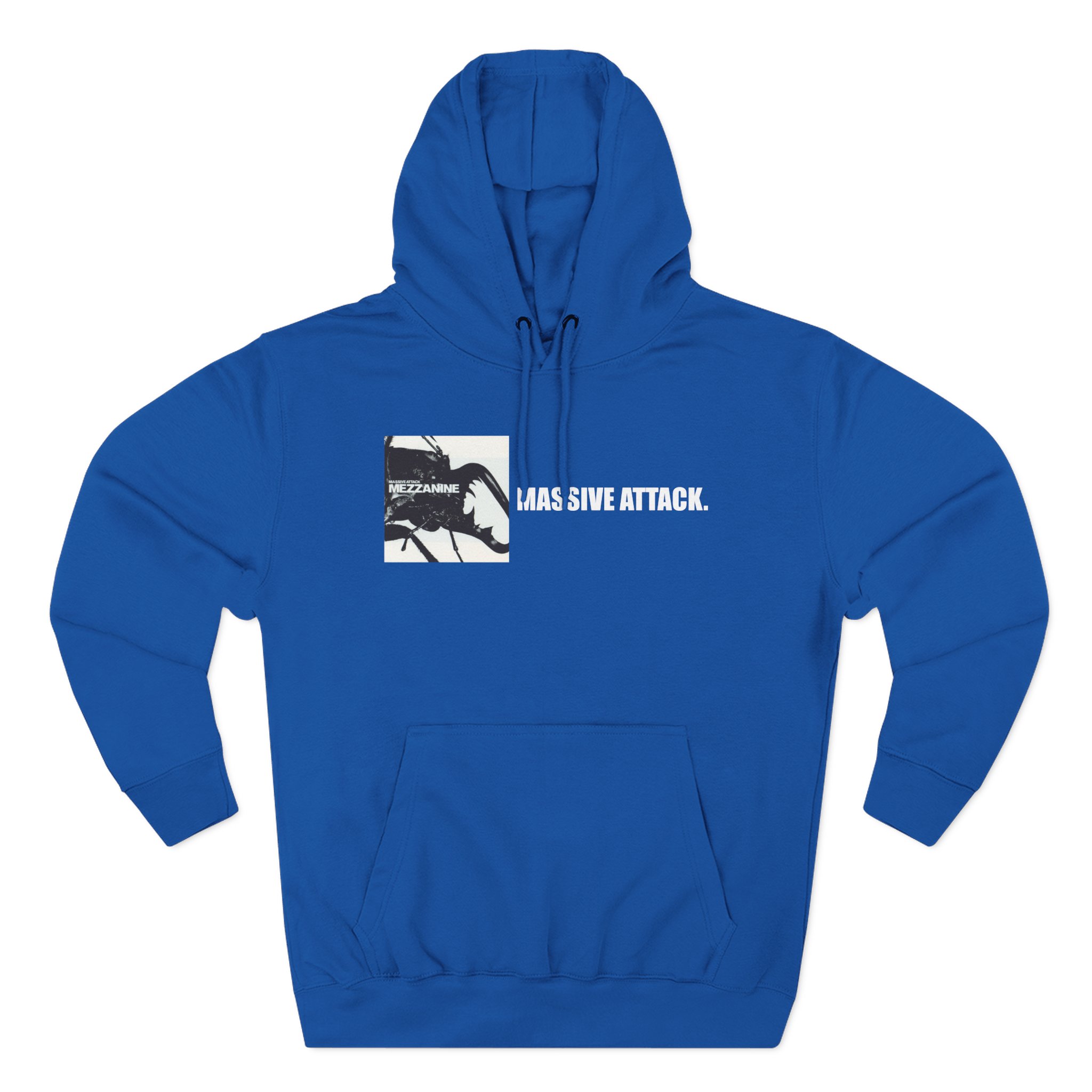Massive Attack Three-Panel Fleece Hoodie