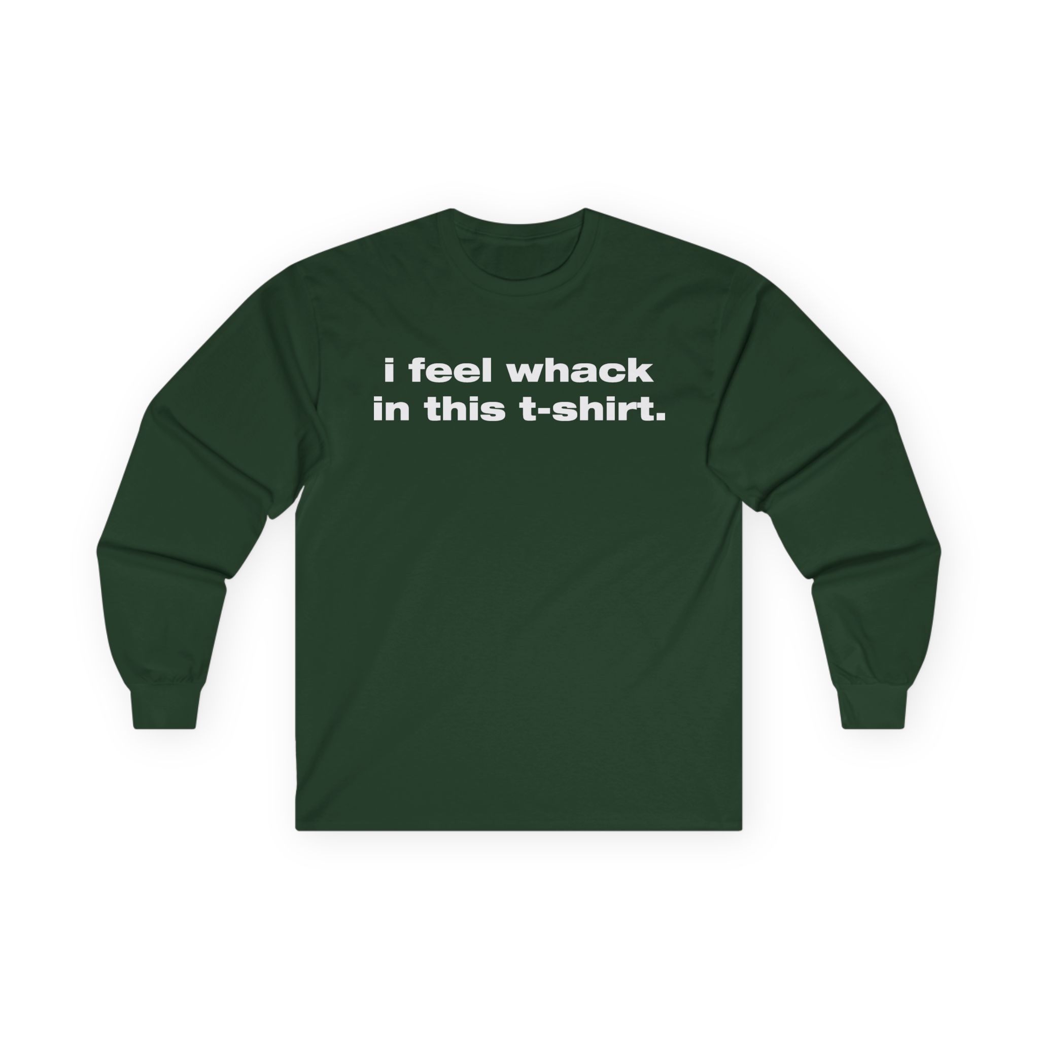 Tierra Whack I Feel Whack in This Unisex Ultra Cotton Long Sleeve Tee