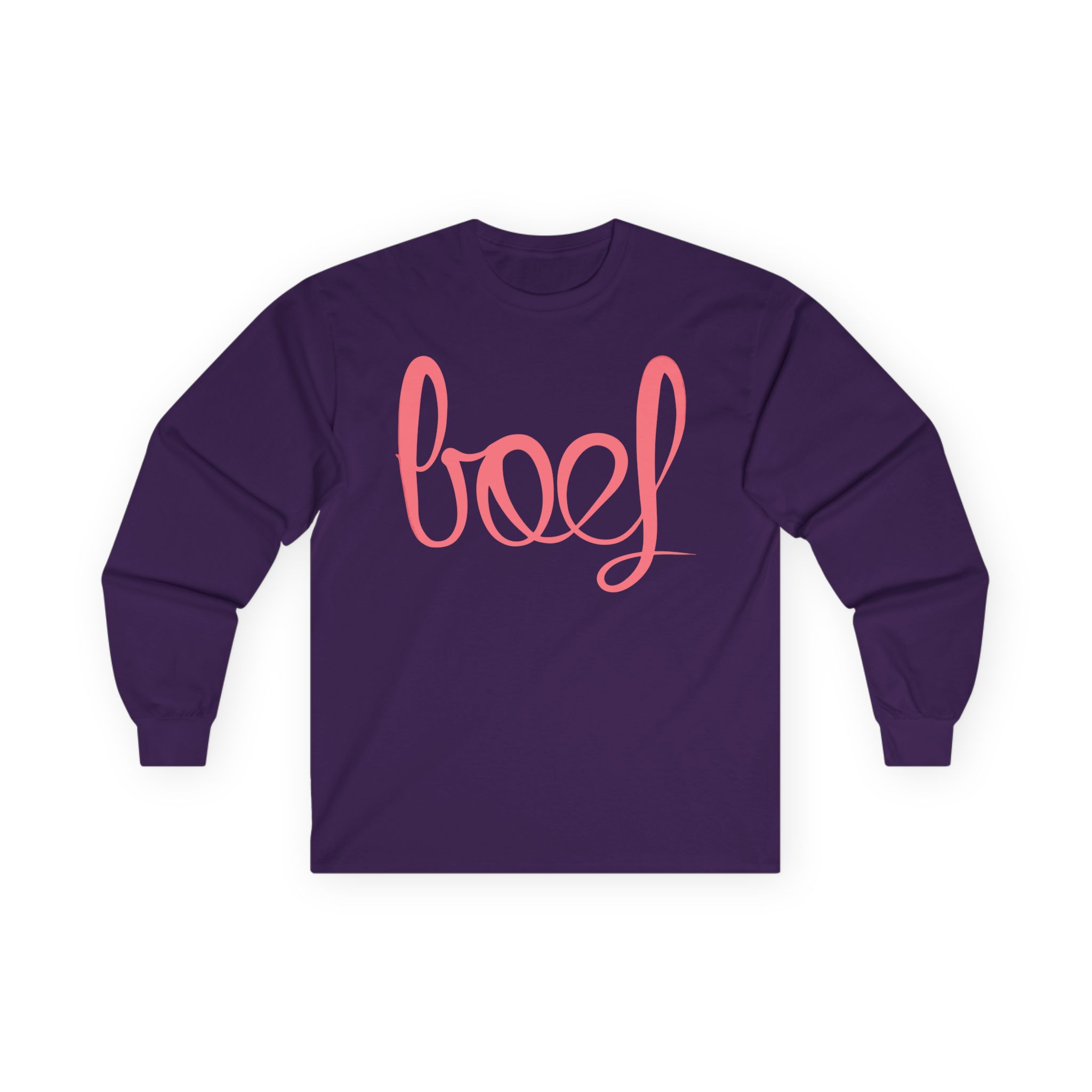Boef Unisex Ultra Cotton Long Sleeve Tee