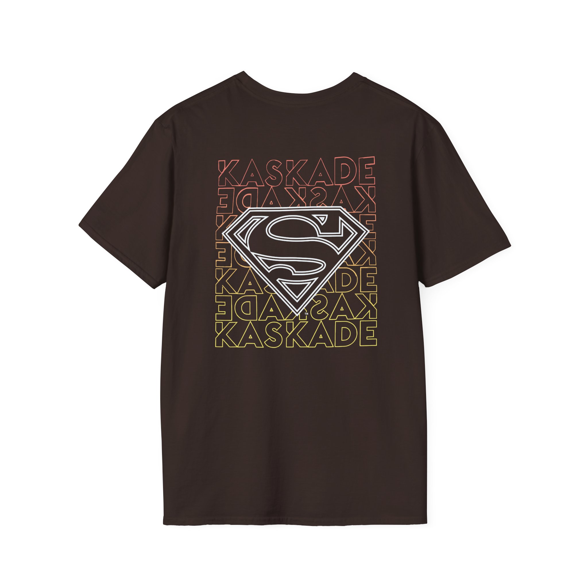 Kaskade X Superman Stacked Unisex Softstyle T-Shirt