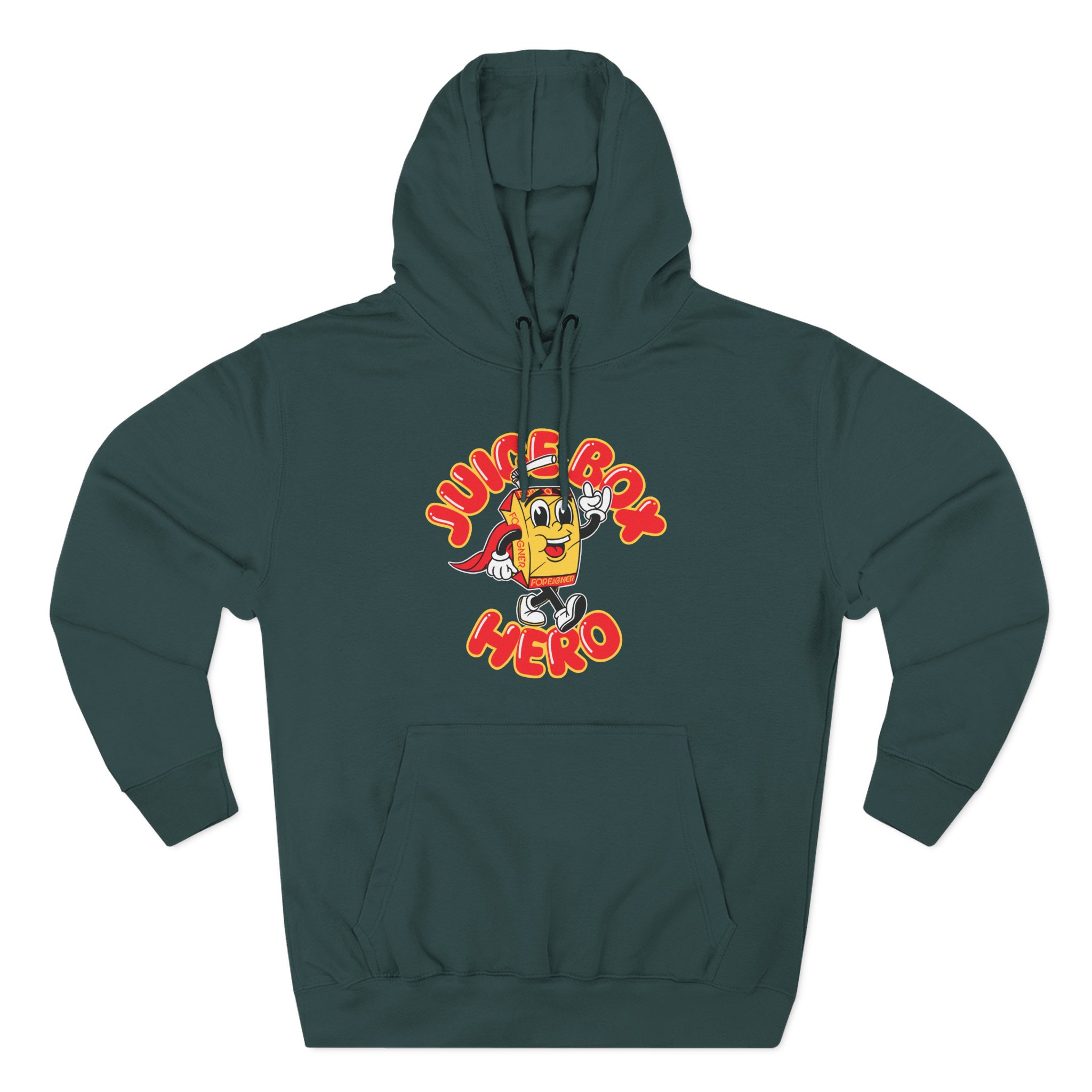 Foreigner Juicebox Hero Three-Panel Fleece Hoodie