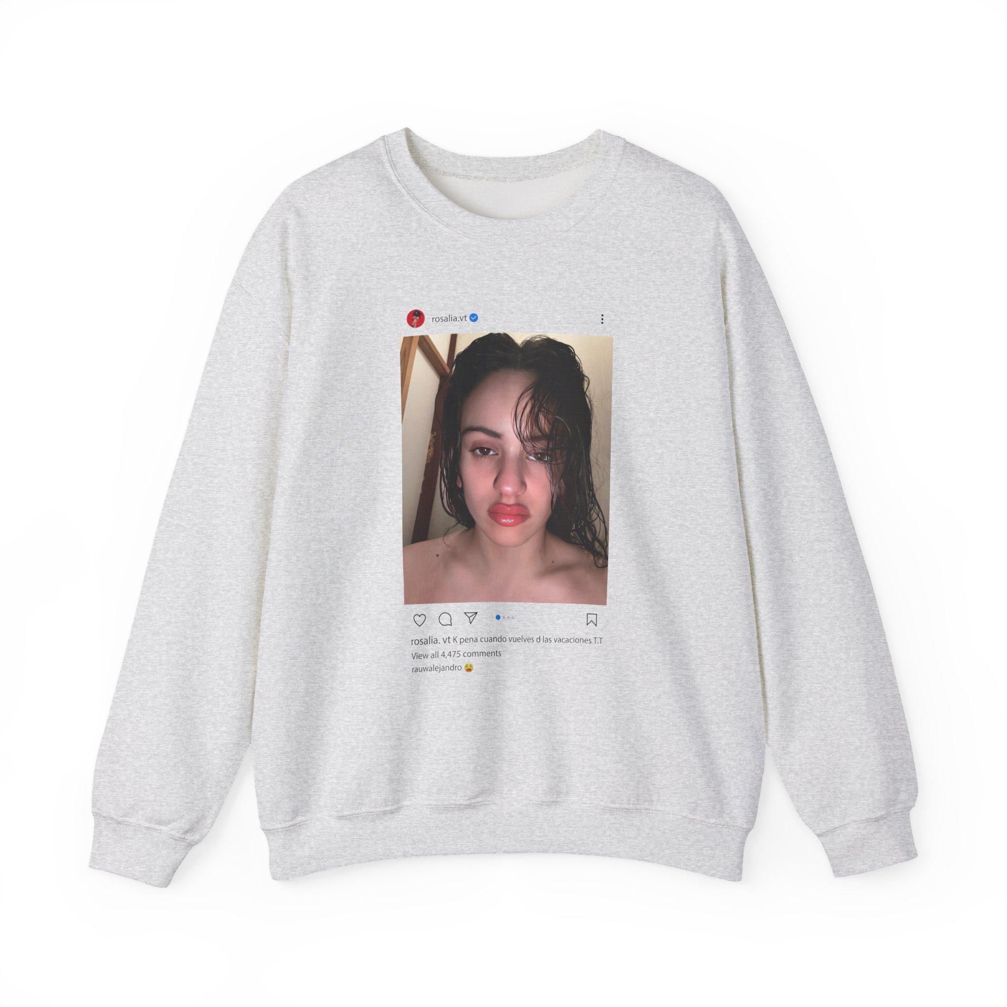 Rosalia Motomami Instagram Unisex Heavy Blendâ„¢ Crewneck Sweatshirt