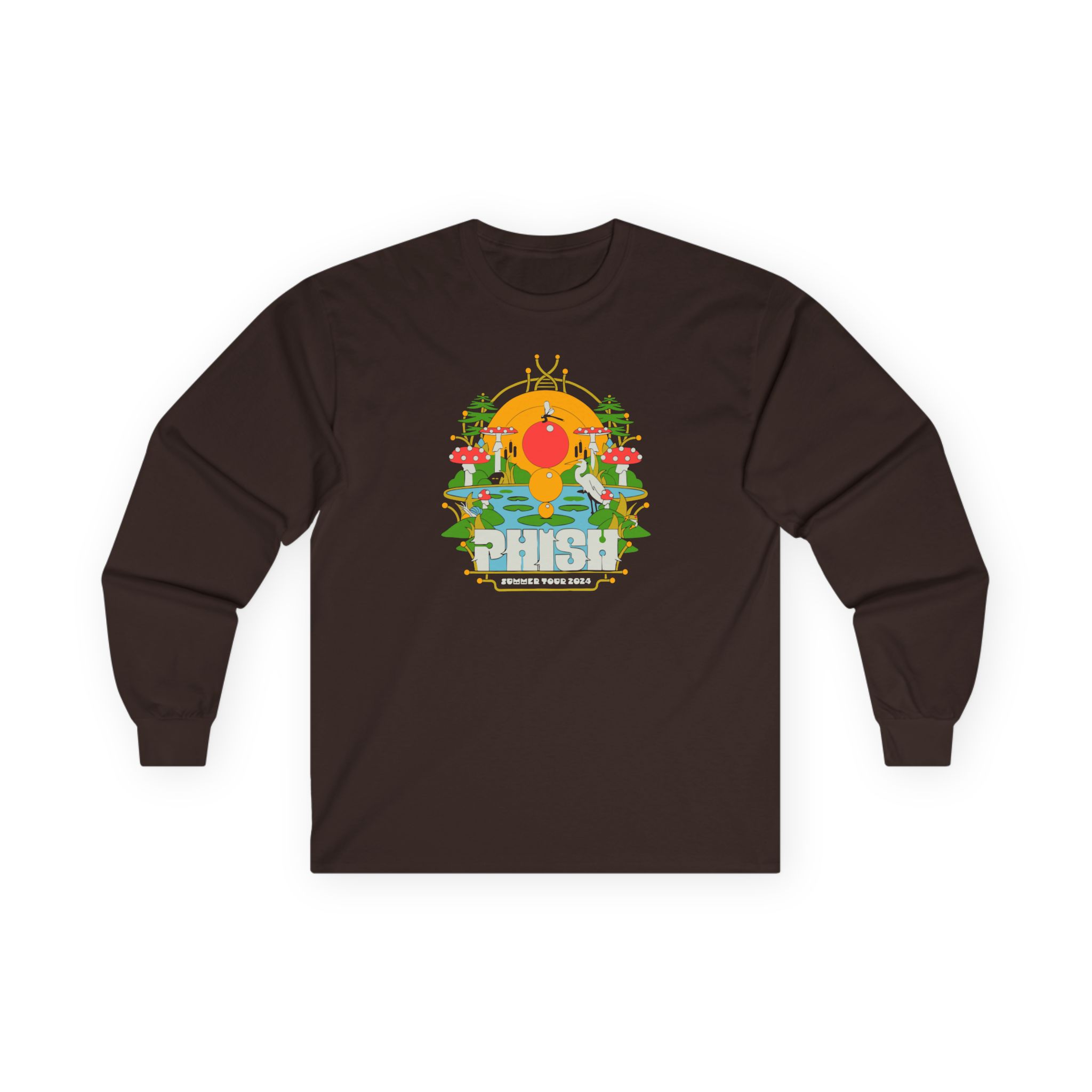 Phish Pond Life Summer 24 Unisex Ultra Cotton Long Sleeve Tee