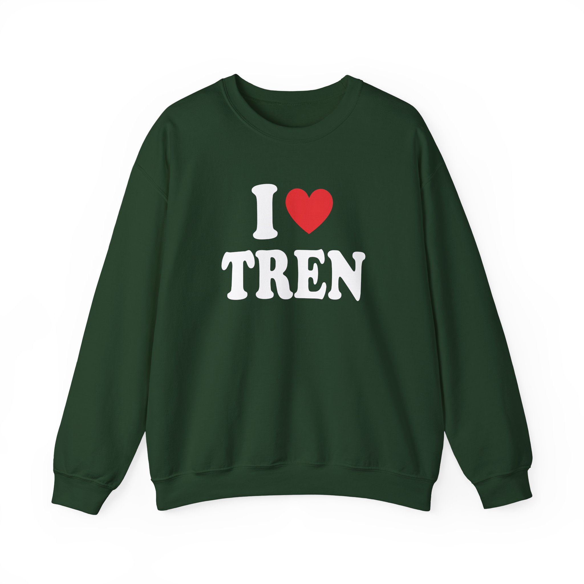 I Love Tren Twins Unisex Heavy Blendâ„¢ Crewneck Sweatshirt