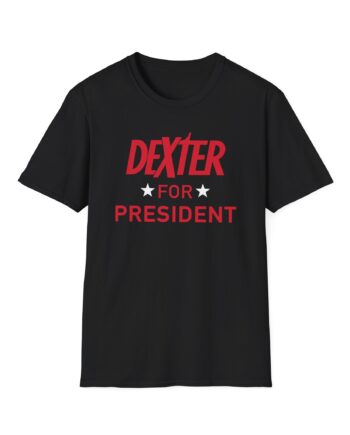 Dexter For President Unisex Softstyle T-Shirt