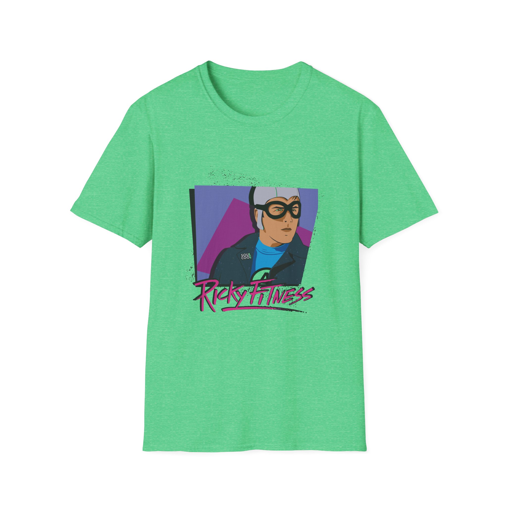 The Aquabats Ricky Fitness Soul Cool Unisex Softstyle T-shirt
