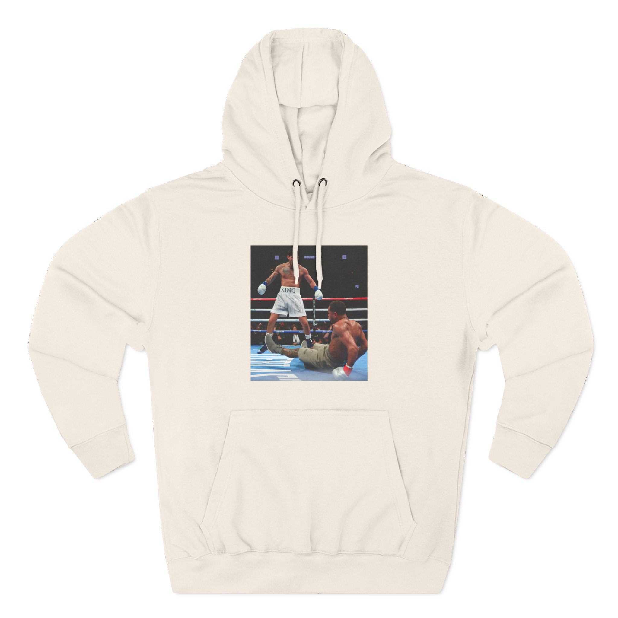 Ryan Garcia Knocks Down Devin Haney Three-Panel Fleece Hoodie
