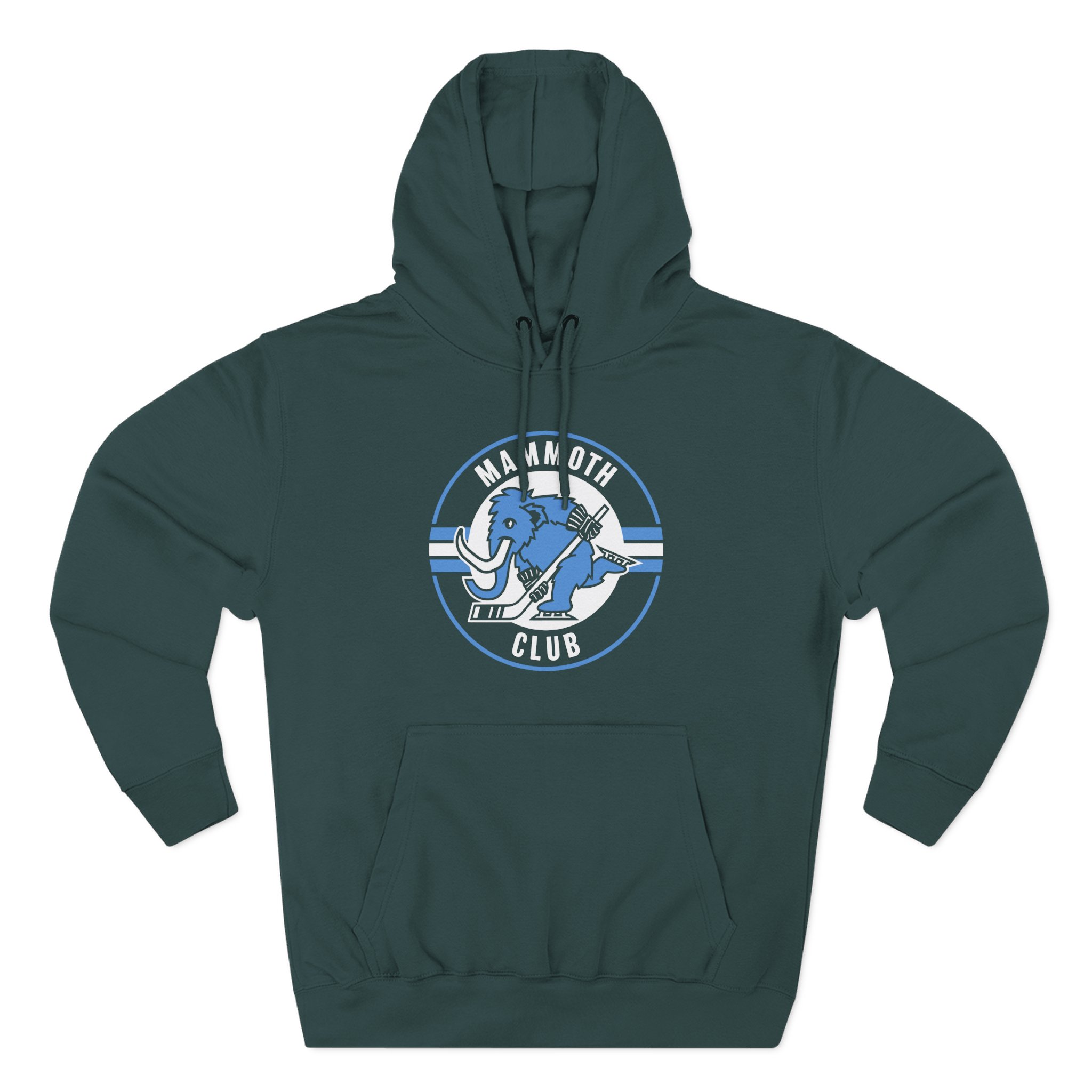 Mammoth Club Hockey Logo Three-Panel Fleece Hoodie