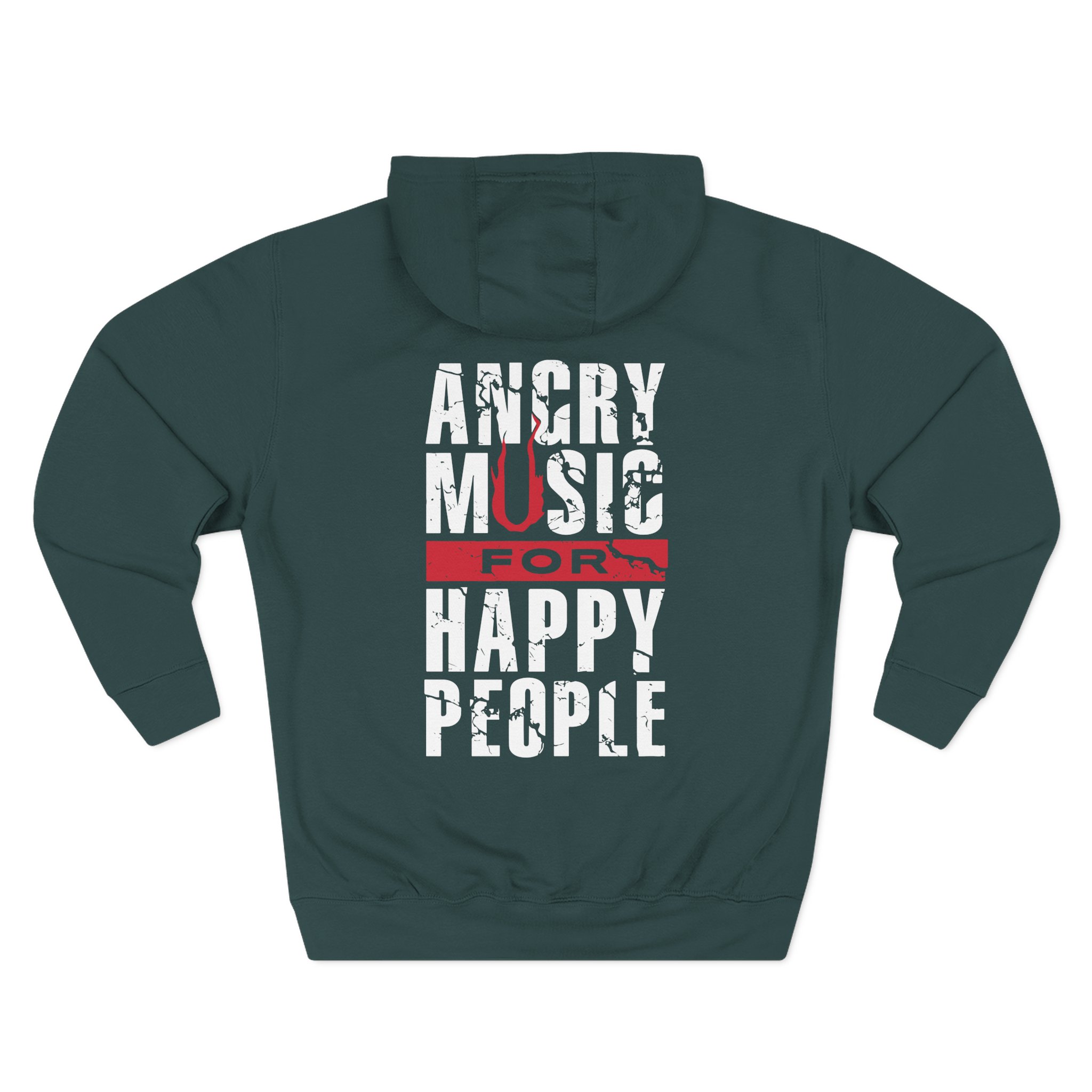 August Burns Red Angry Music Three-Panel Fleece Hoodie