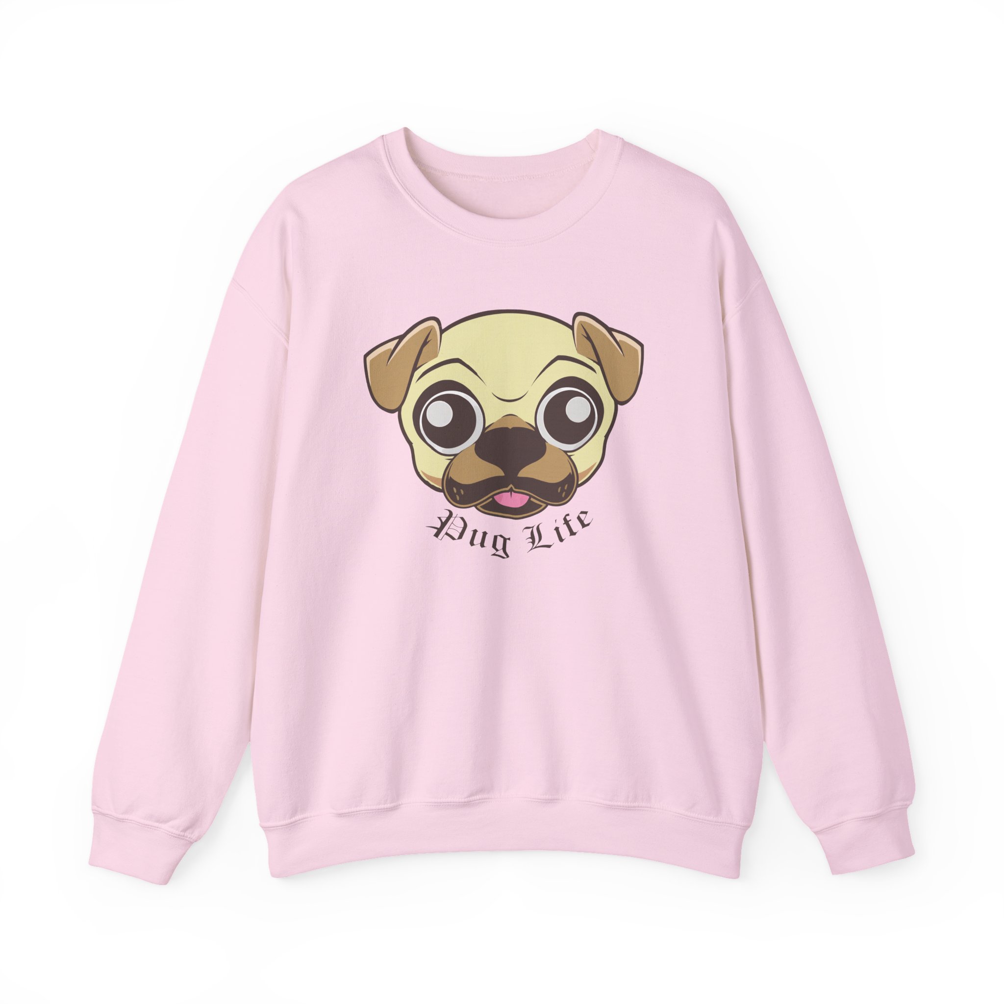 Morgz Pug Life Unisex Heavy Blendâ„¢ Crewneck Sweatshirt