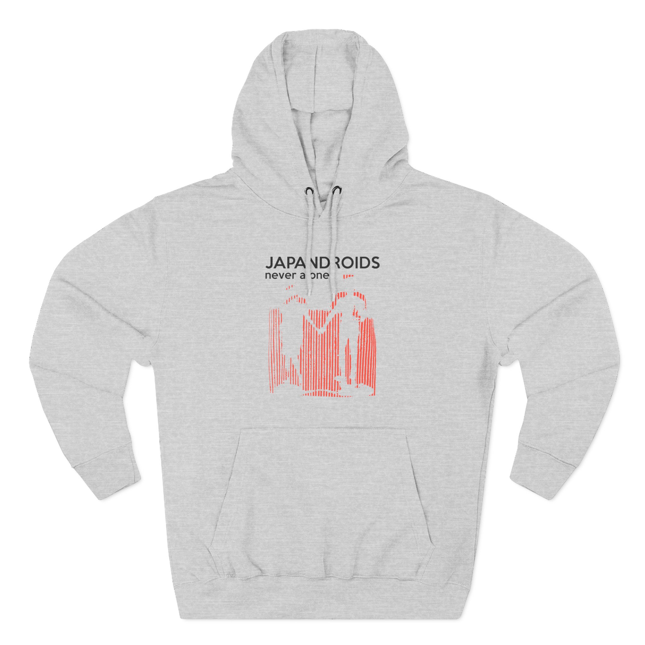Japandroids Never Alone Three-Panel Fleece Hoodie