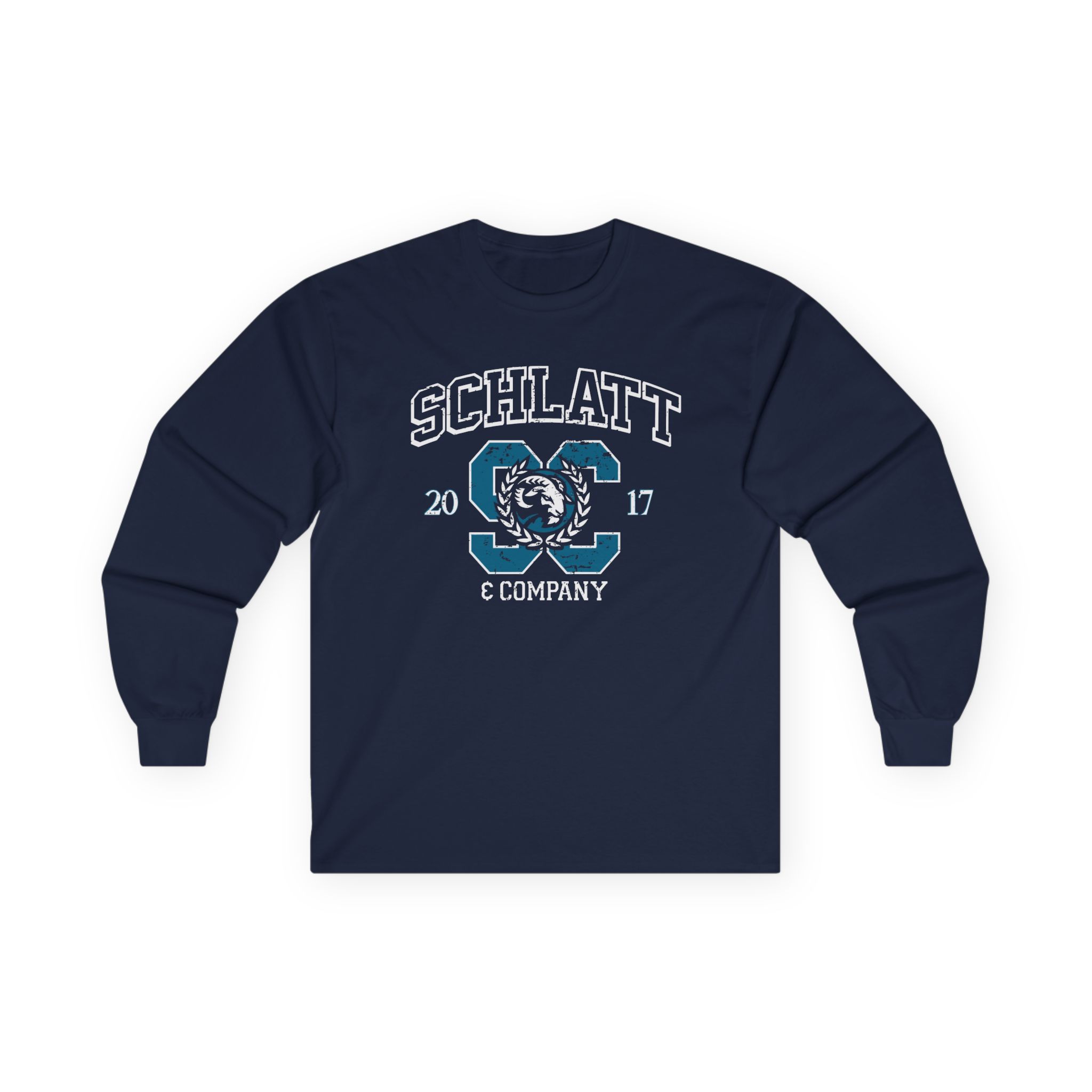 Jschlatt Schlatt & Co. Collegiate Unisex Ultra Cotton Long Sleeve Tee