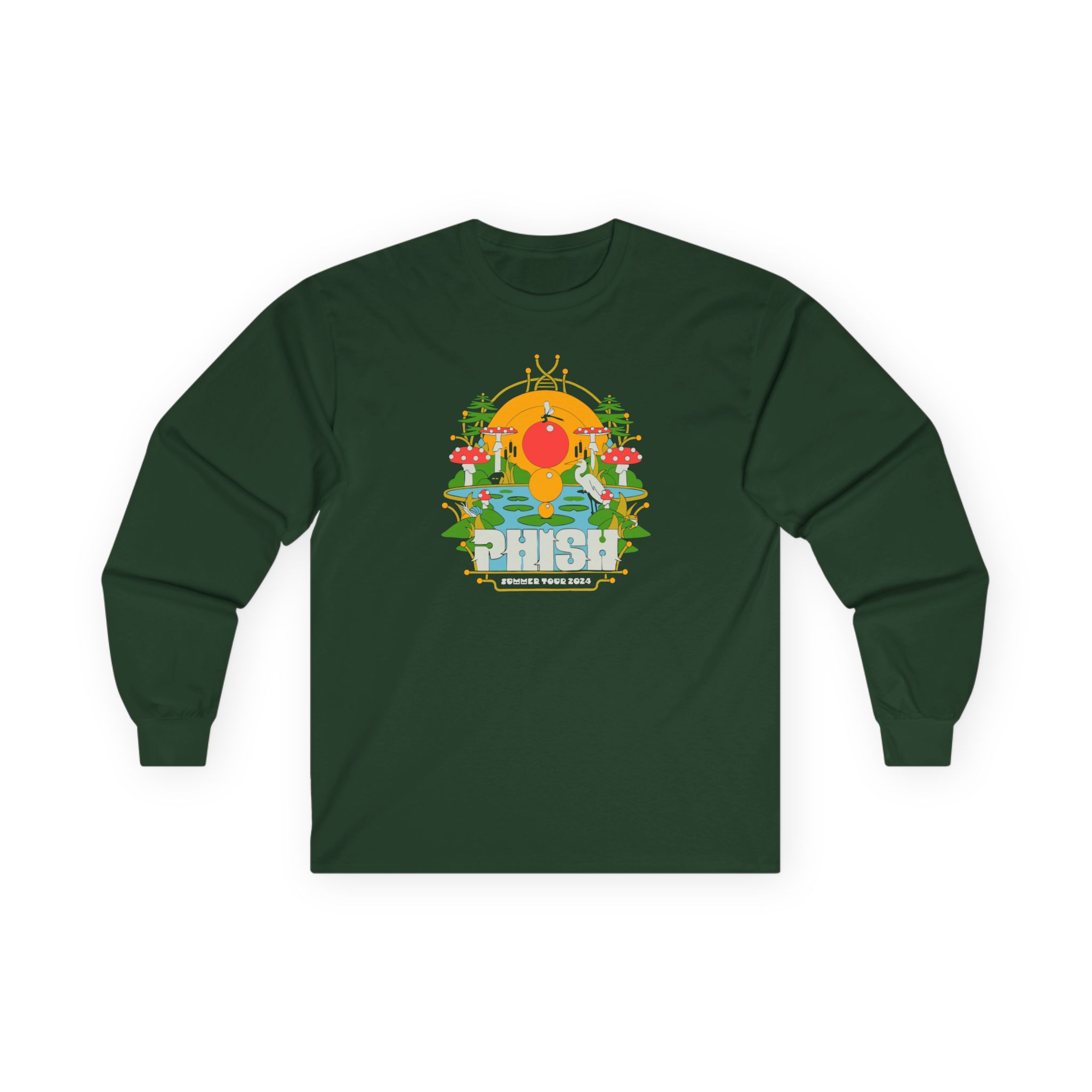 Phish Pond Life Summer 24 Unisex Ultra Cotton Long Sleeve Tee