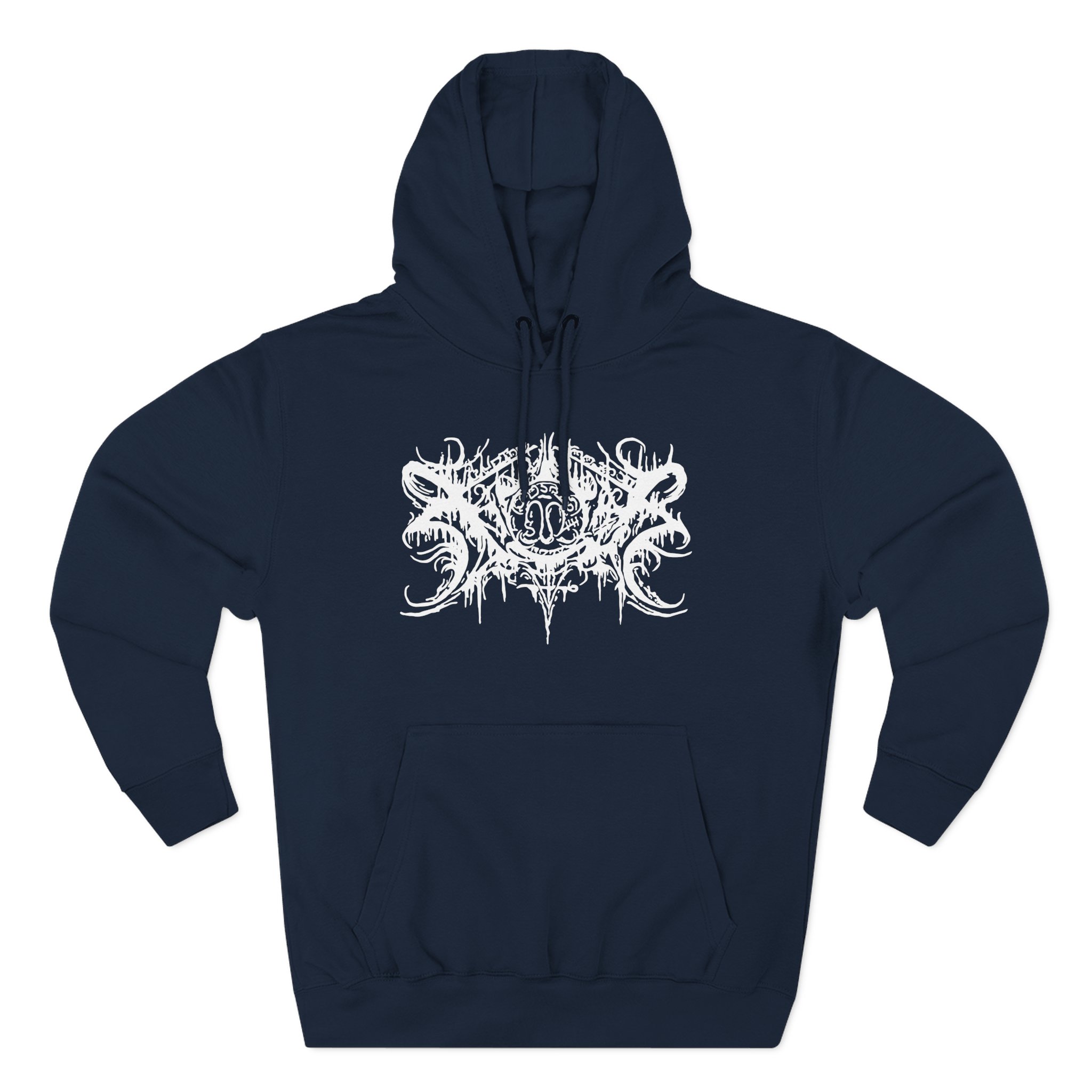 Xasthur Logo Three-Panel Fleece Hoodie