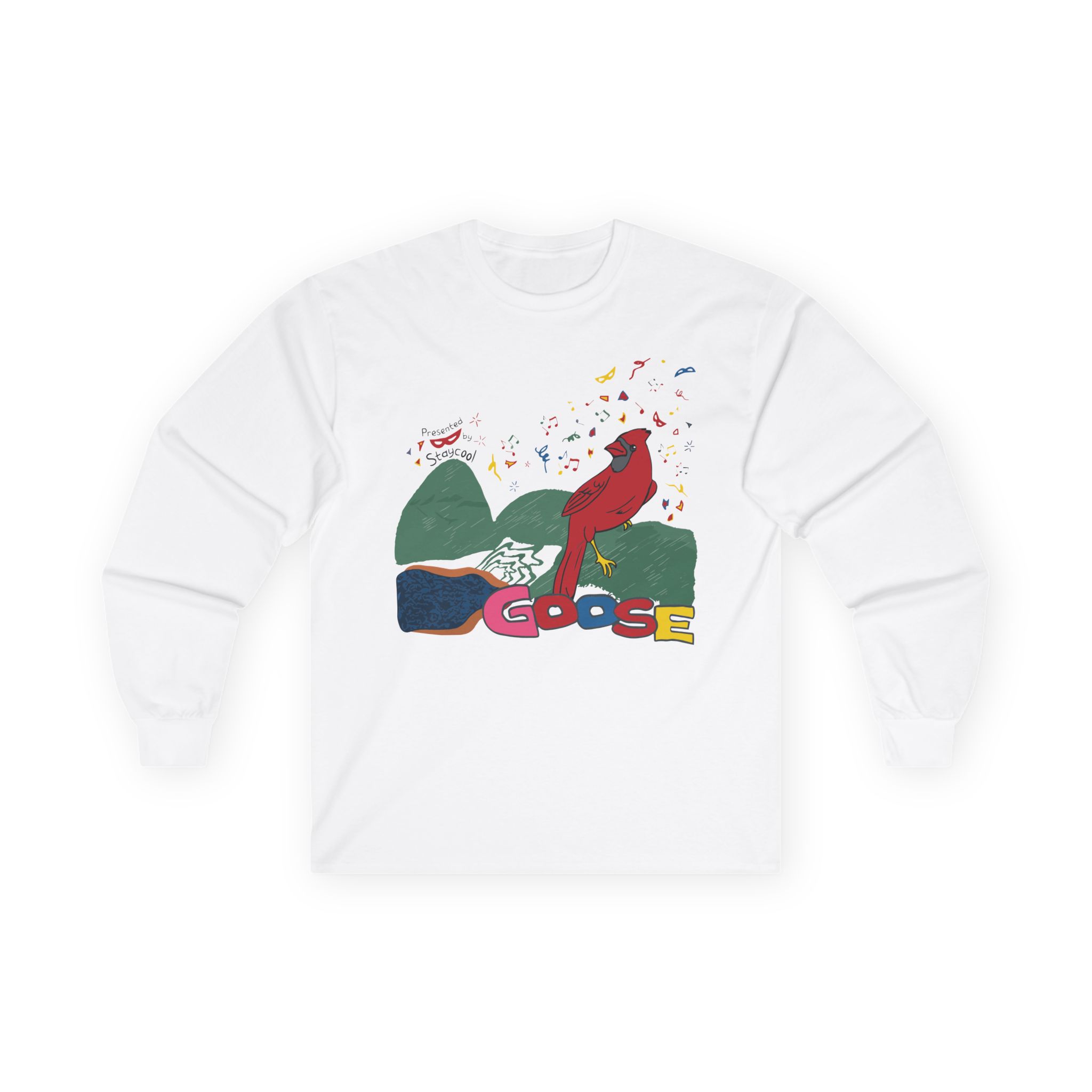 Goose Staycool Unisex Ultra Cotton Long Sleeve Tee